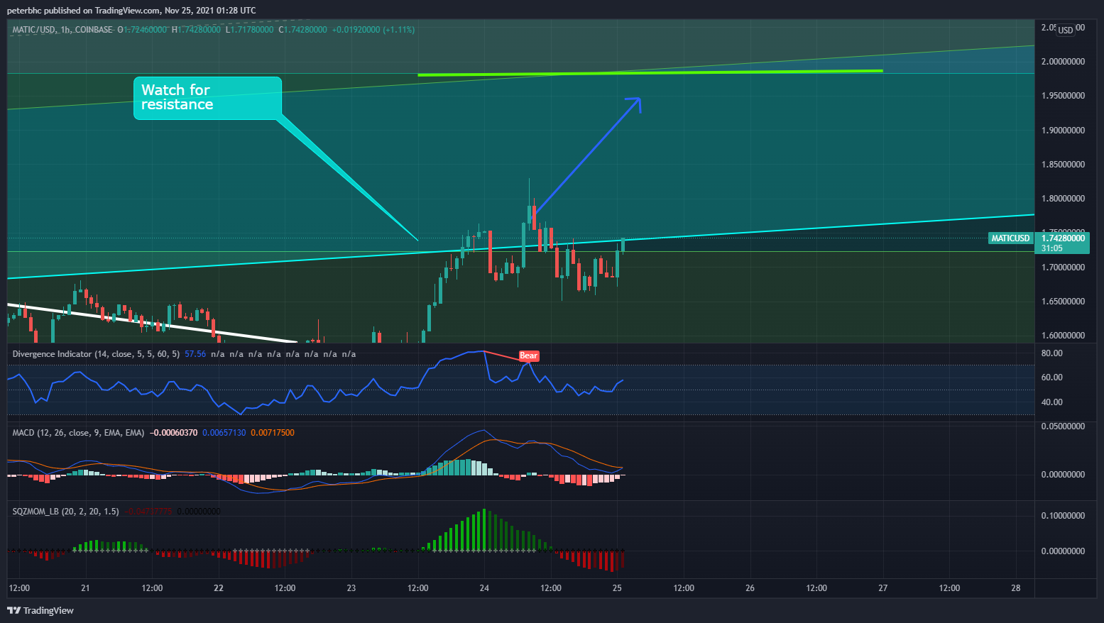 COINBASE:MATICUSD Chart Image by peterbhc