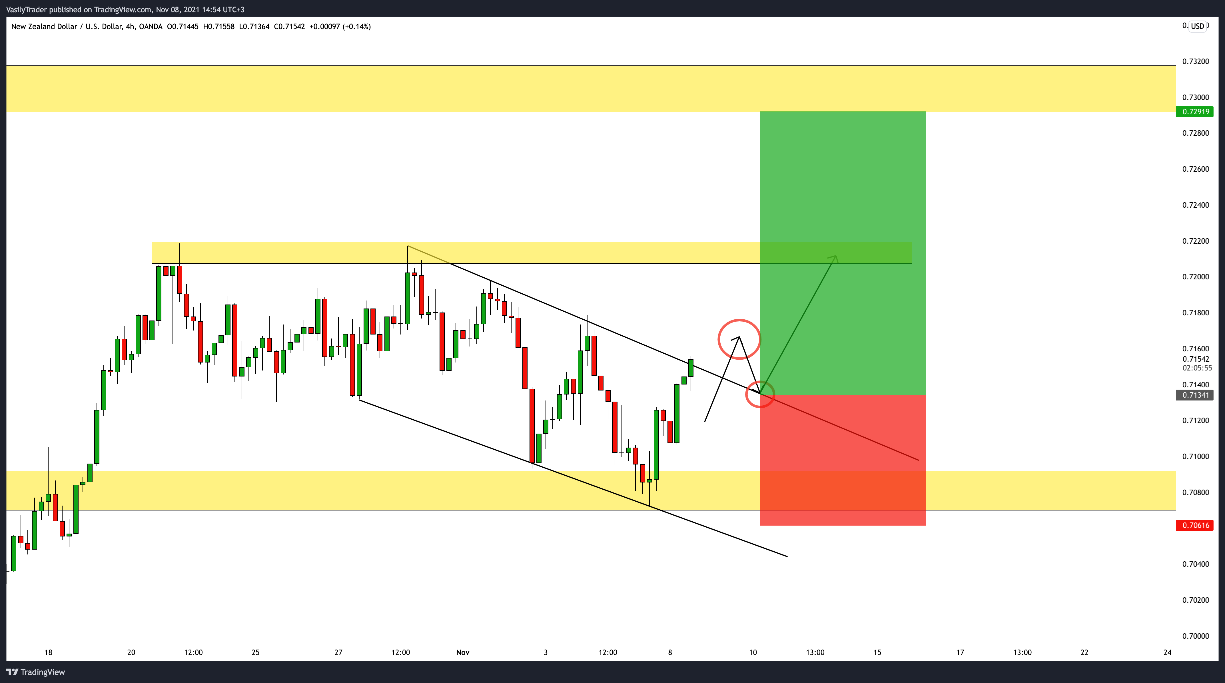 OANDA:NZDUSD Chart Image by VasilyTrader