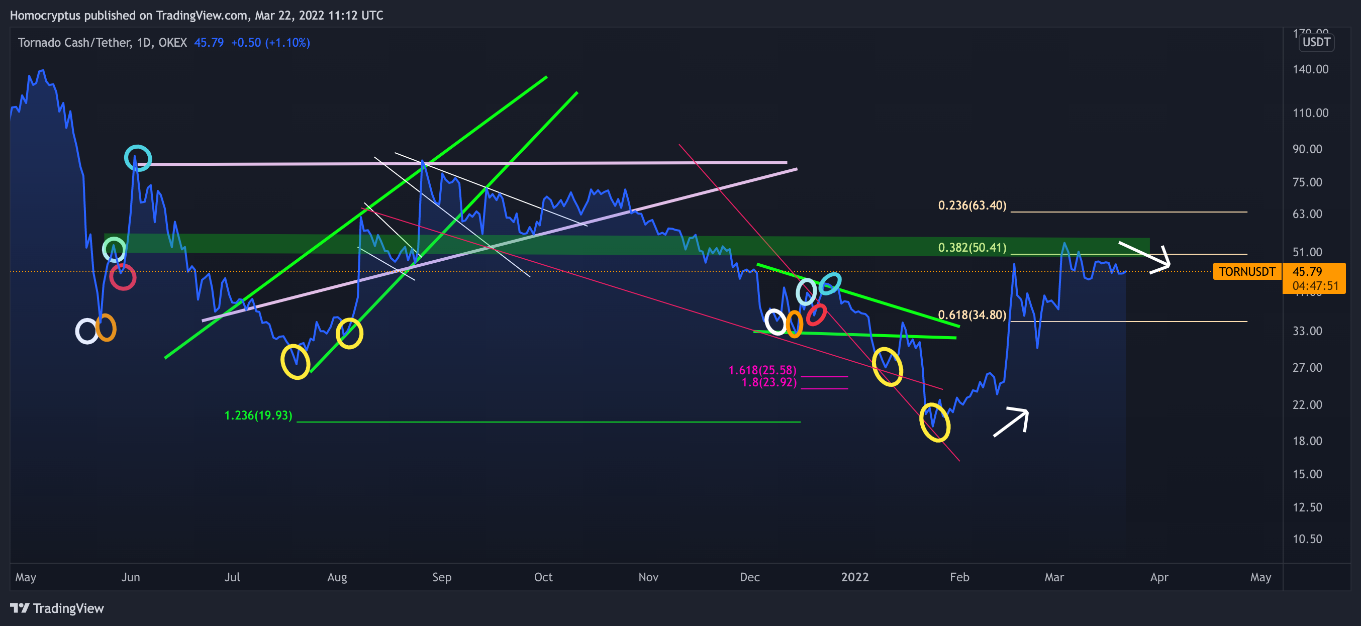 OKEX:TORNUSDT Chart Image by Homocryptus
