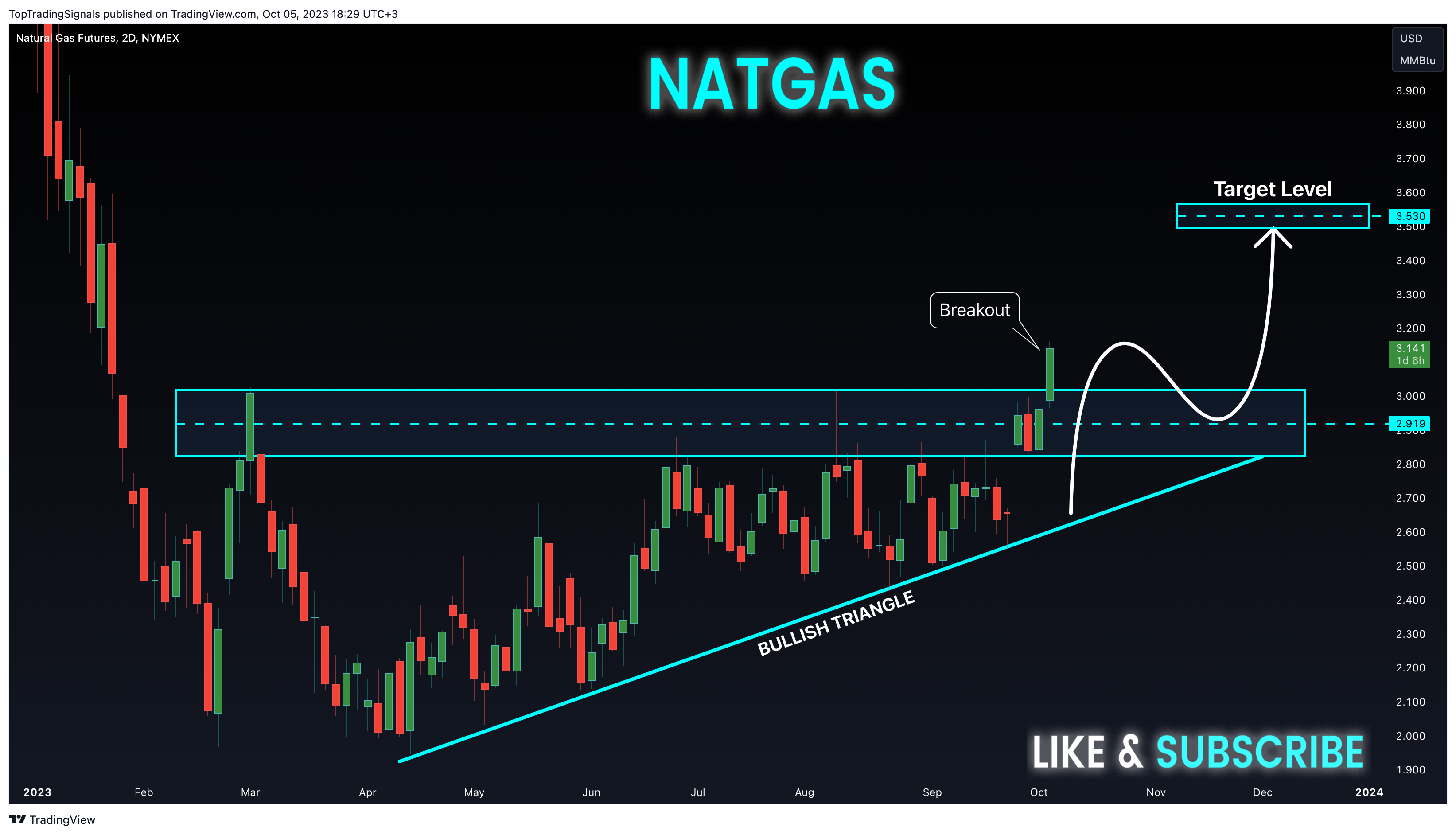 NYMEX_DL:NG1! Chart Image by TopTradingSignals