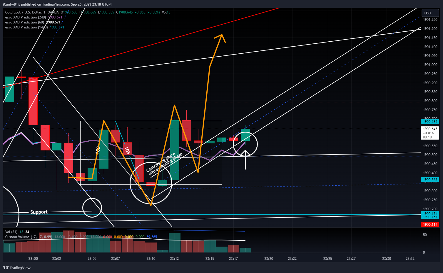OANDA:XAUUSD Chart Image by iCantw84it