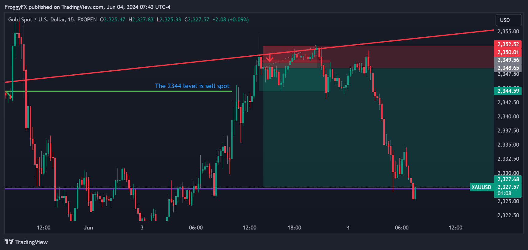 FXOPEN:XAUUSD Chart Image by FroggyFX