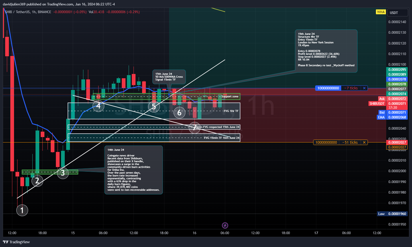 BINANCE:SHIBUSDT Chart Image by davidjulien369
