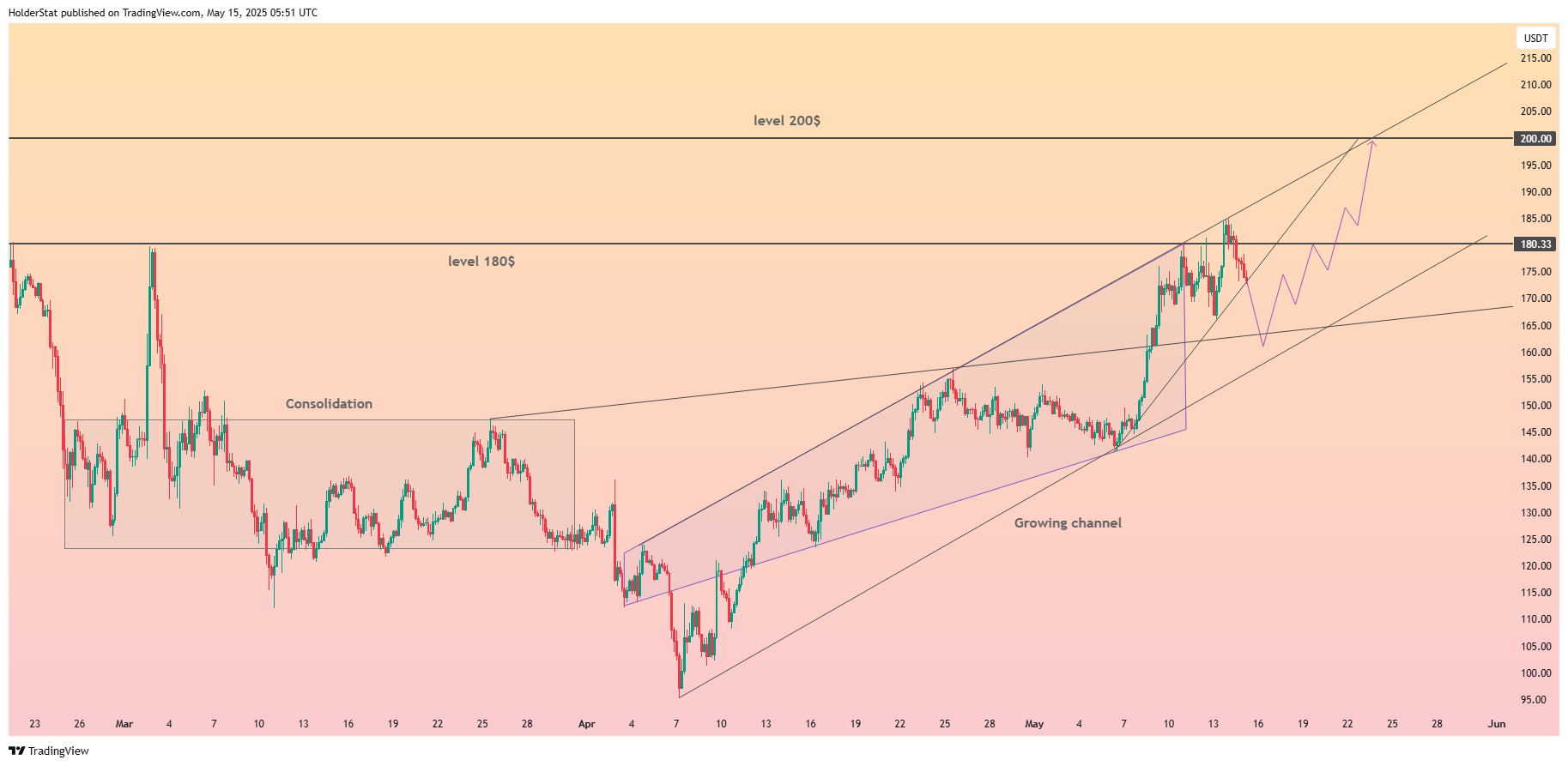 BINANCE:SOLUSDT Chart Image by HolderStat