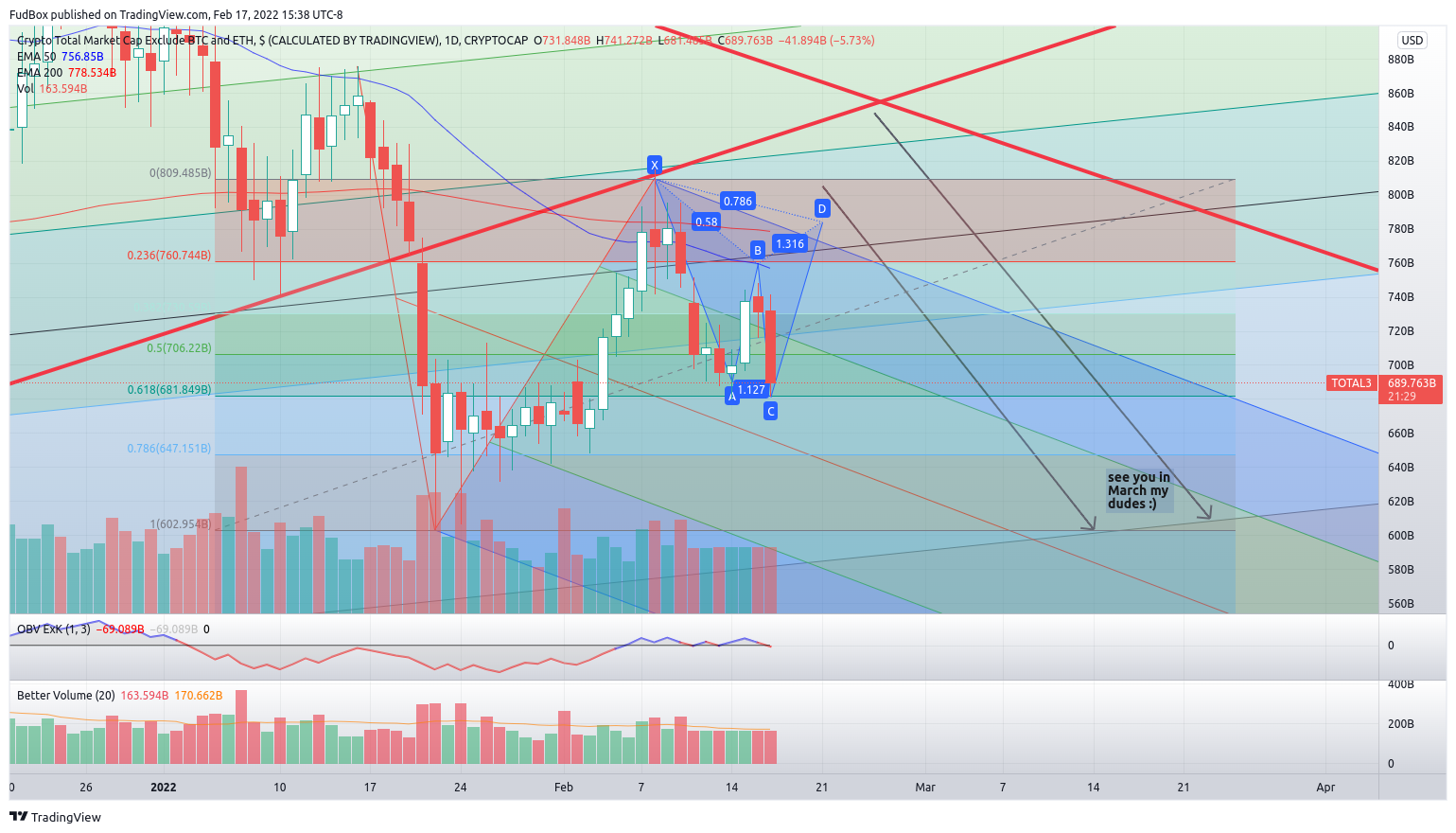 CRYPTOCAP:TOTAL3 Chart Image by FudBox