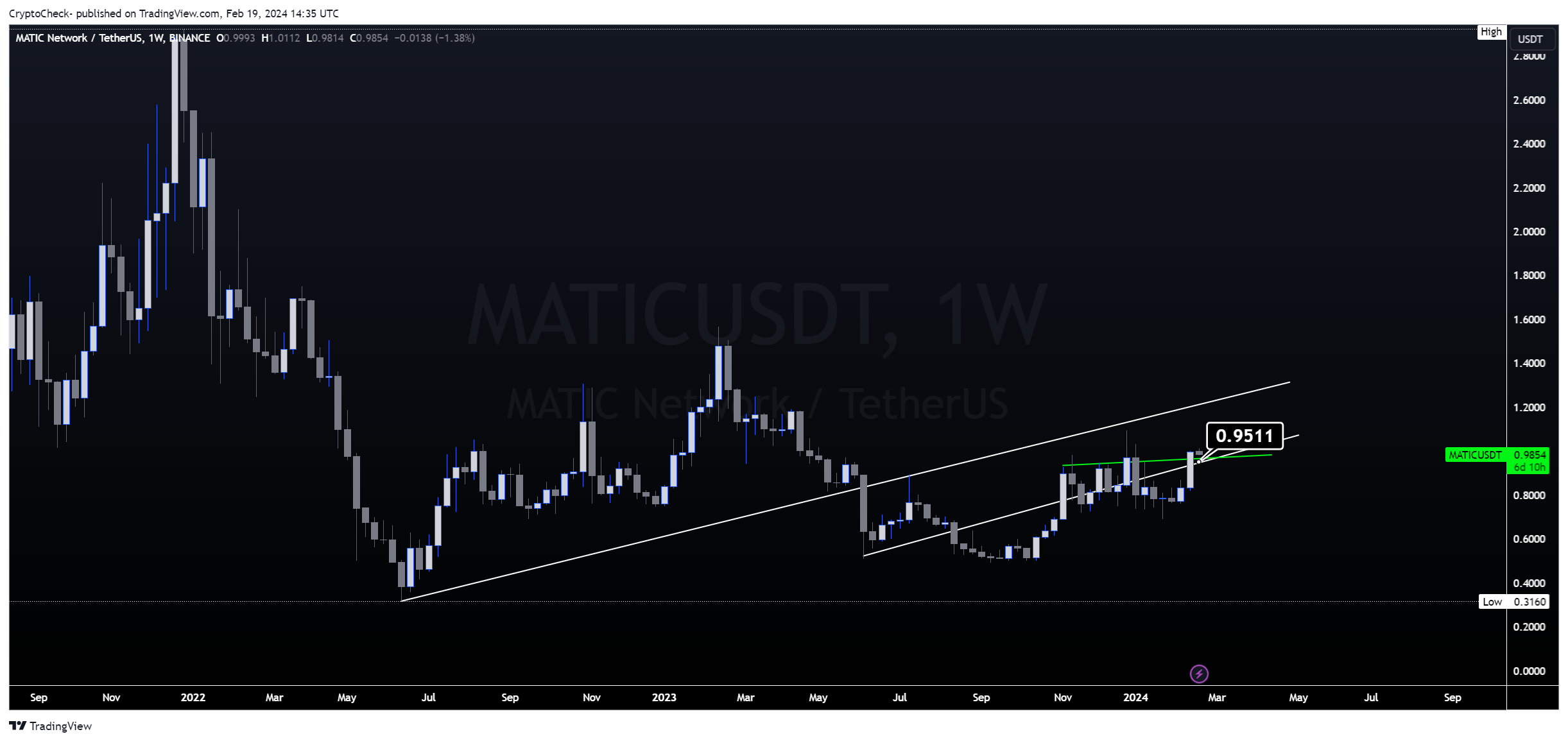 BINANCE:MATICUSDT Chart Image by Crypto-Check-