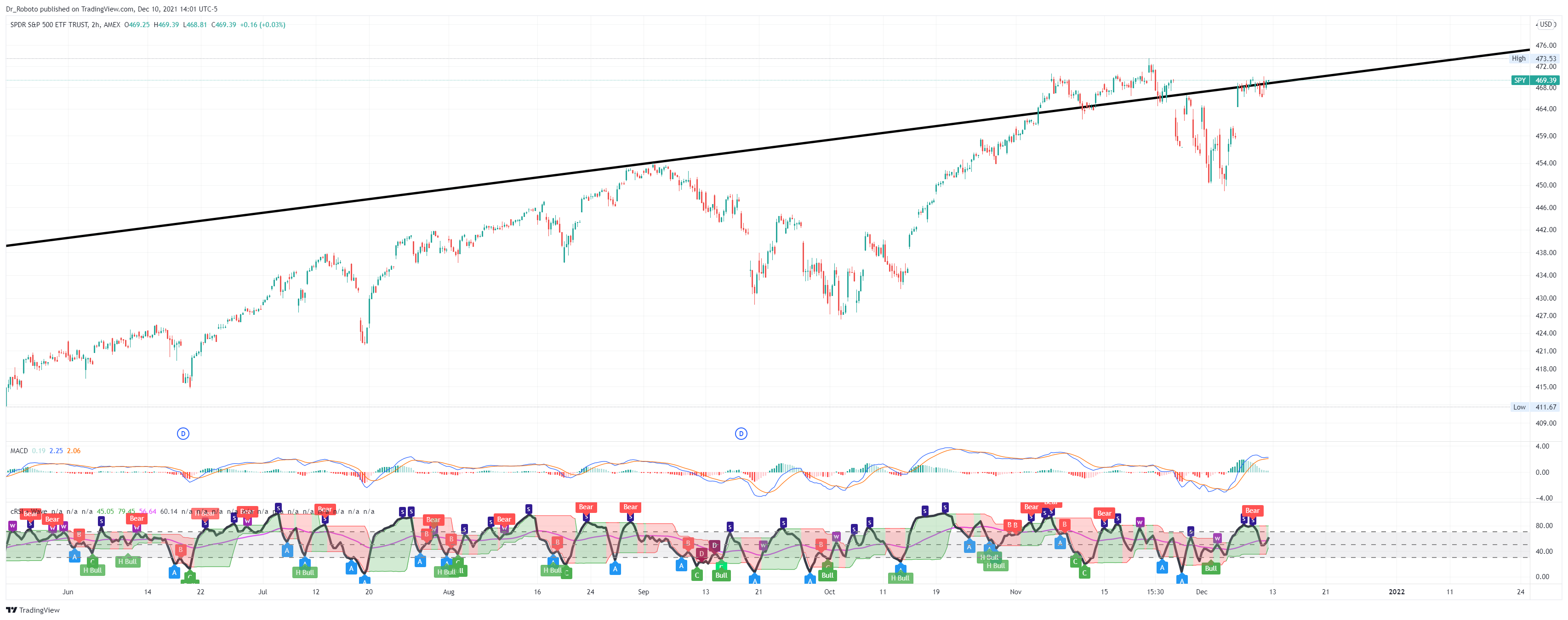 AMEX:SPY Chart Image by Dr_Roboto