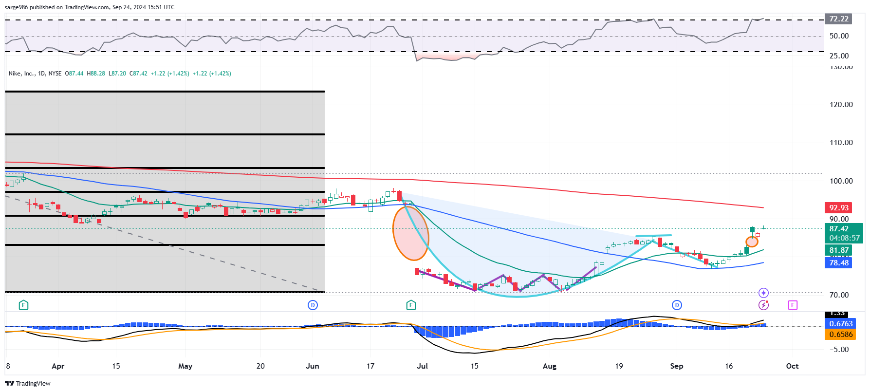 BATS:NKE Chart Image by sarge986