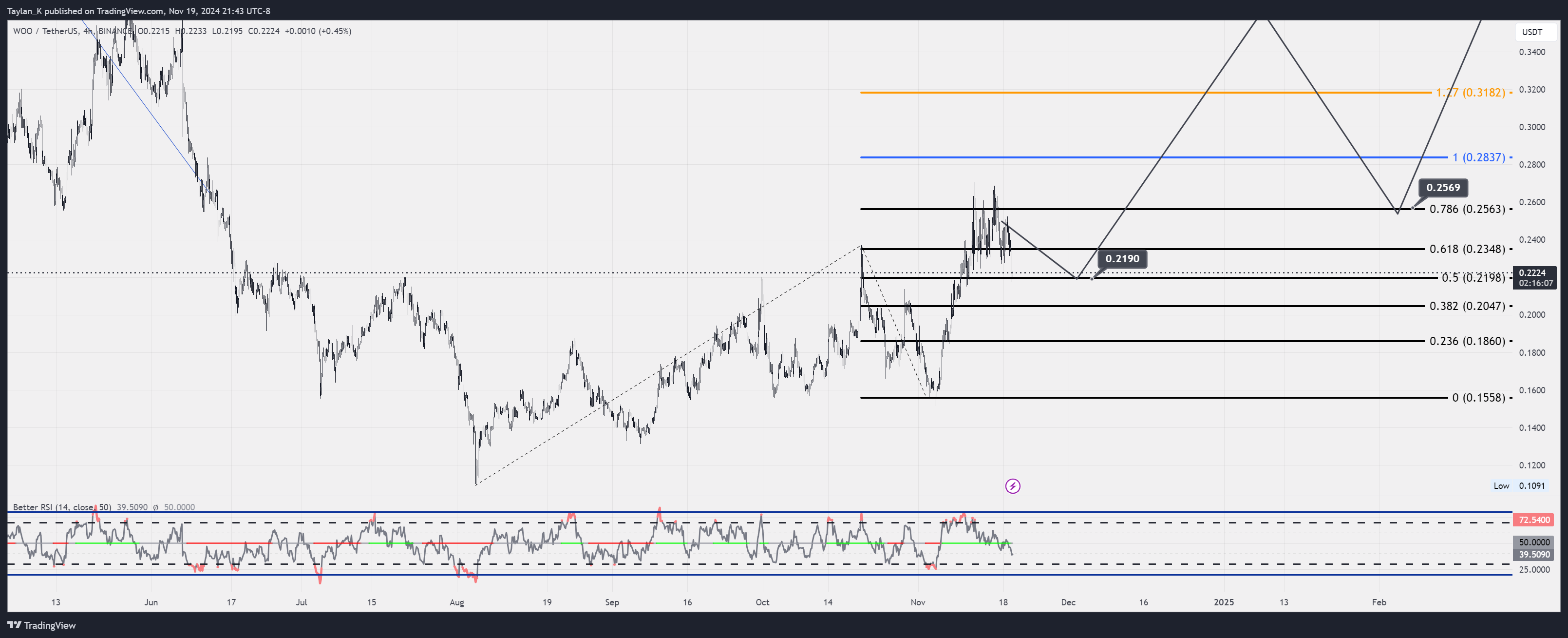 BINANCE:WOOUSDT Chart Image by Taylan_K