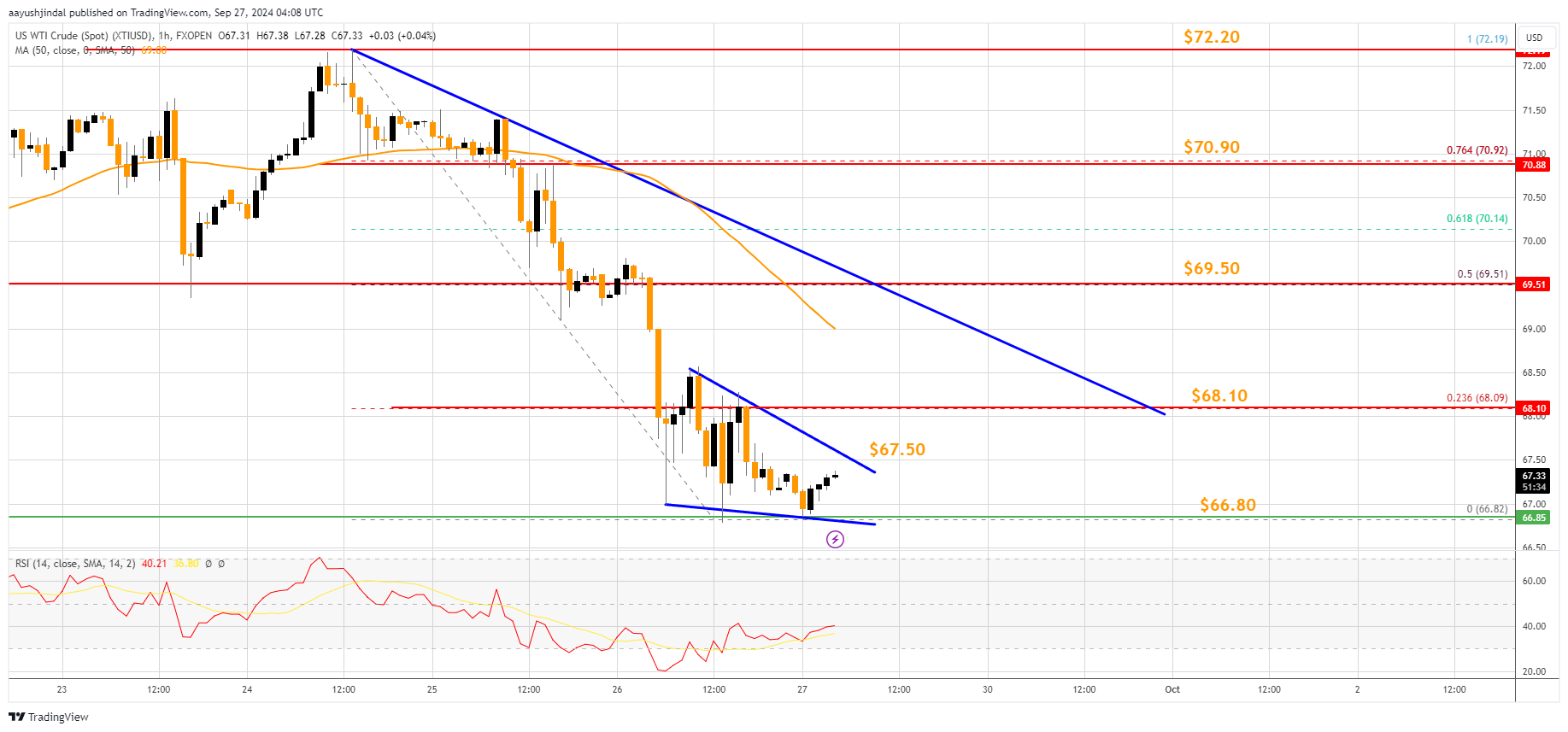 FXOPEN:XTIUSD Chart Image by aayushjindal
