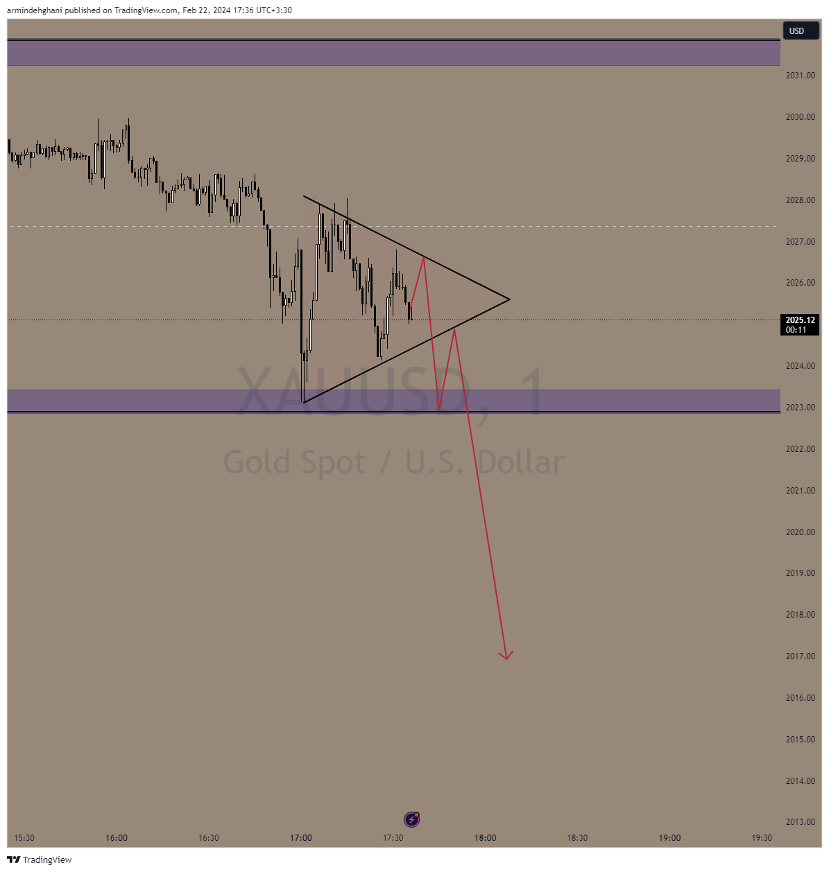 OANDA:XAUUSD Chart Image by armindehghani
