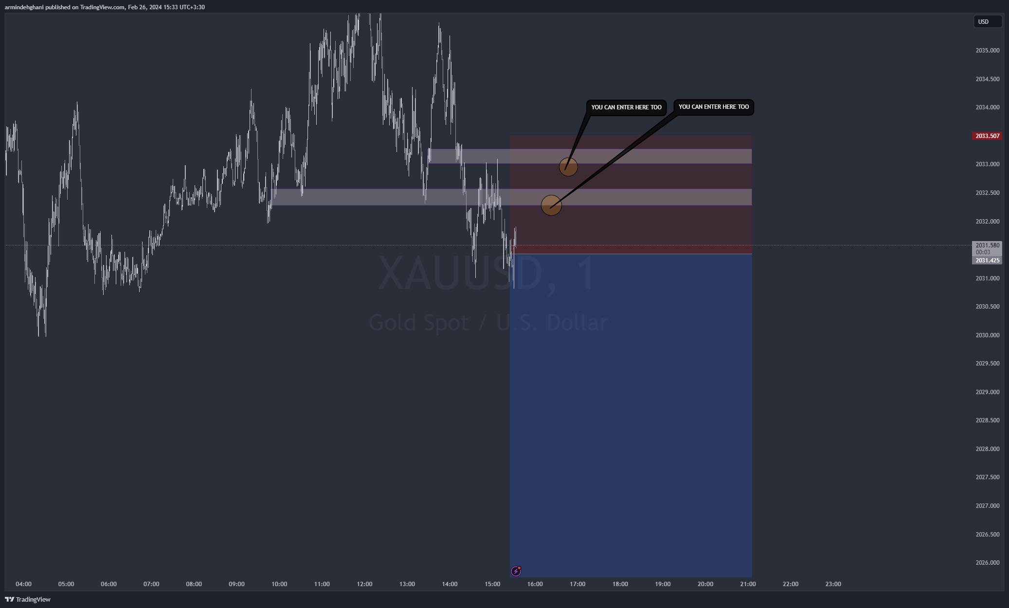 OANDA:XAUUSD Chart Image by armindehghani