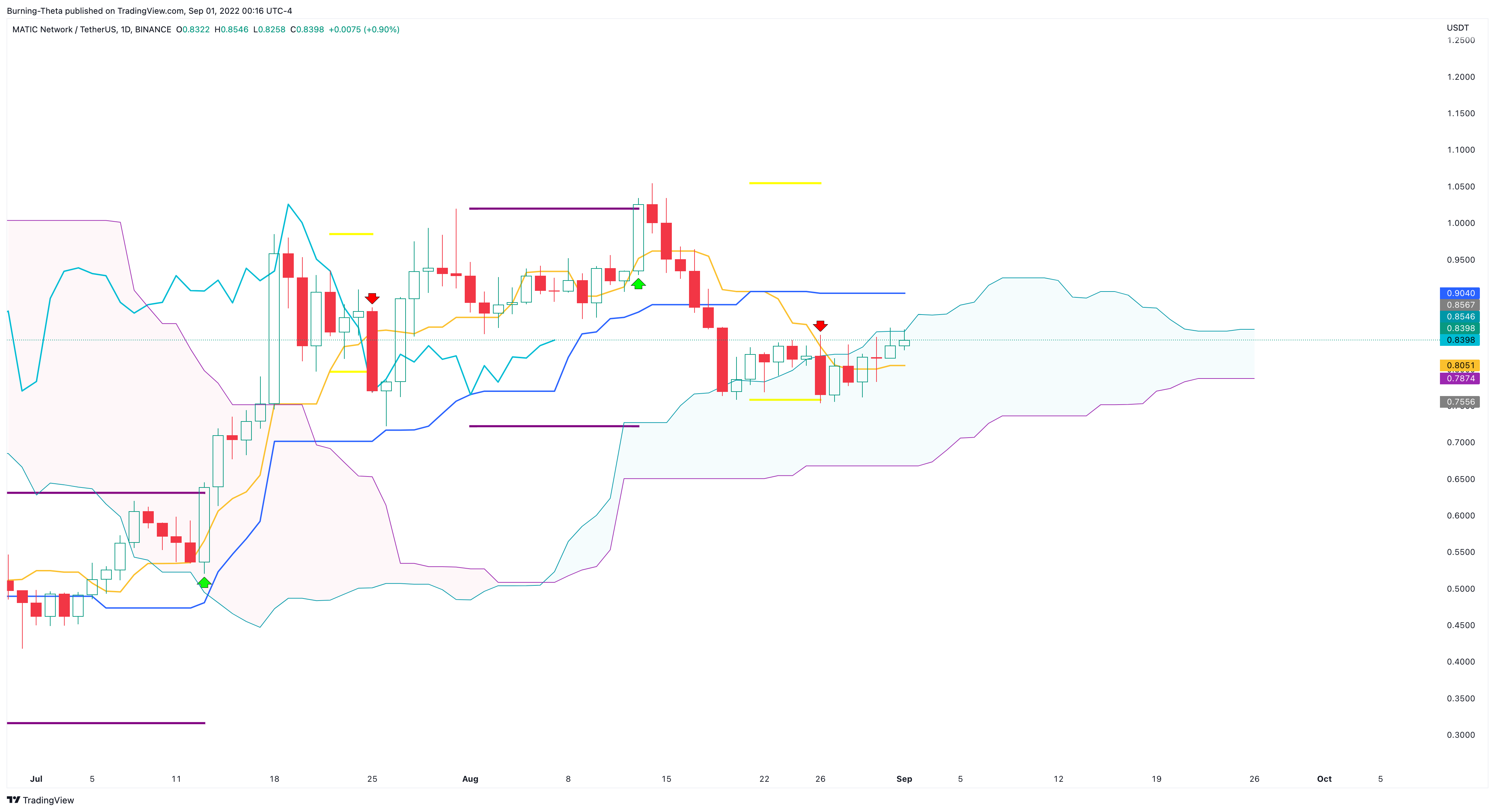 BINANCE:MATICUSDT Chart Image by SquishTrade