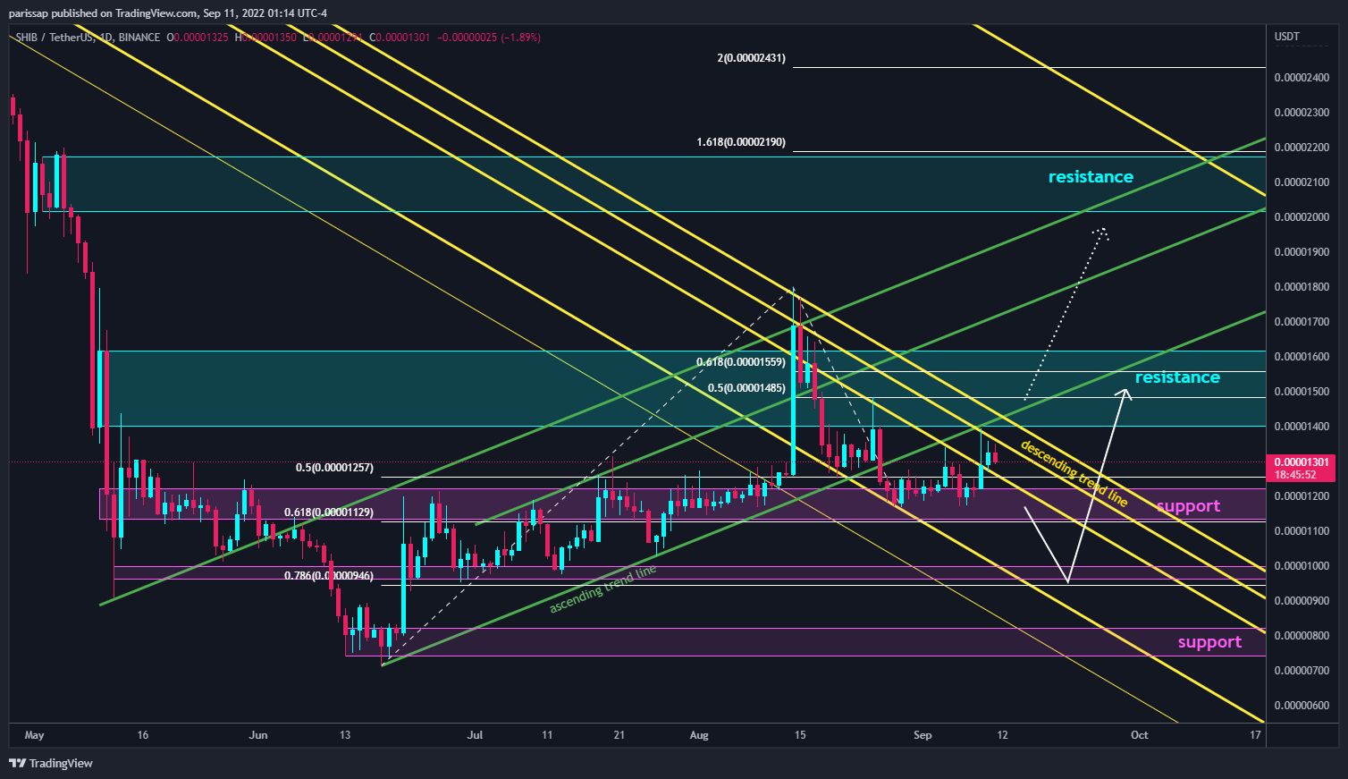 BINANCE:SHIBUSDT Chart Image by parissap