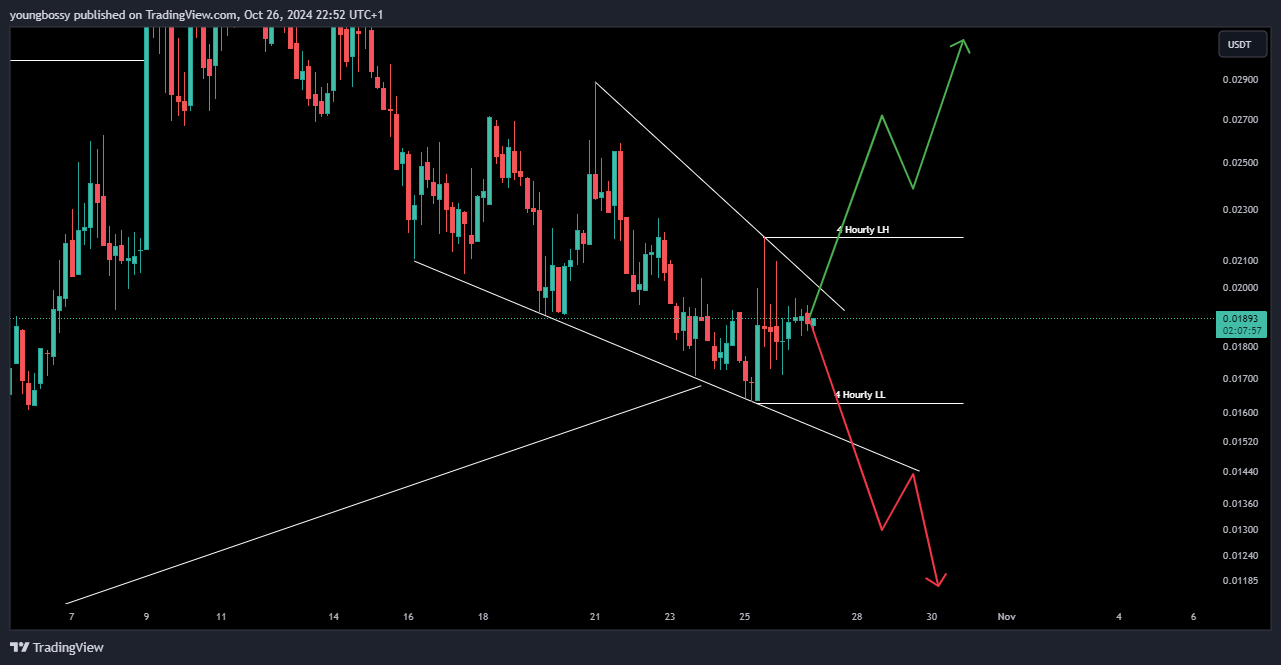 GATEIO:NUBUSDT Chart Image by youngbossy