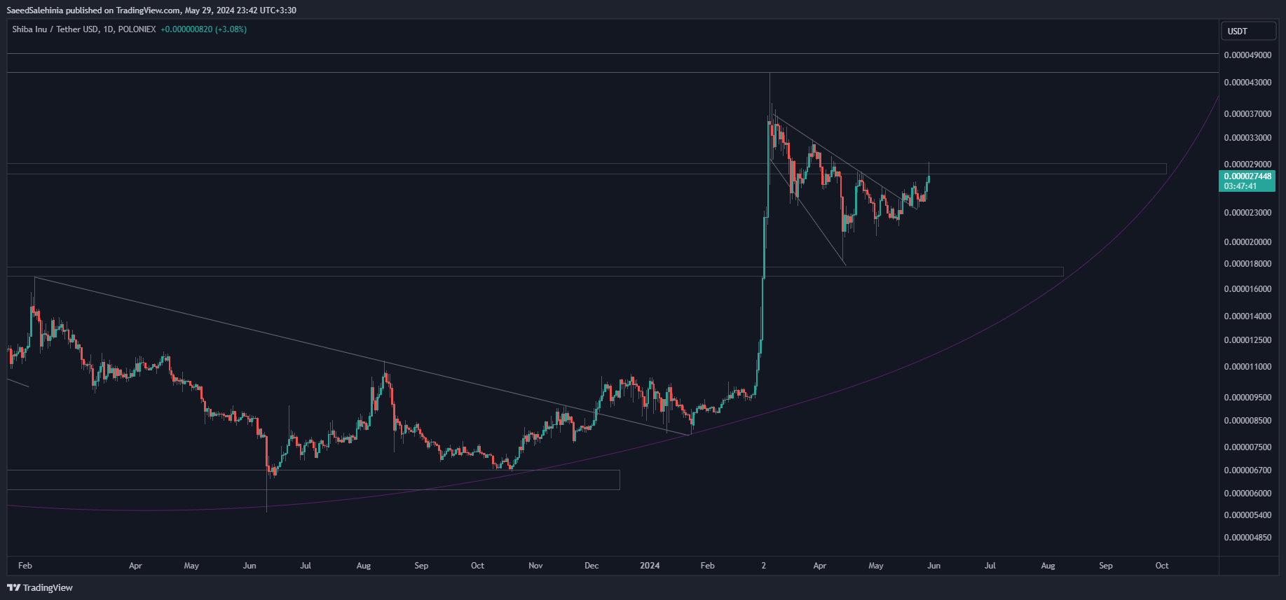 POLONIEX:SHIBUSDT Chart Image by SaeedSalehinia