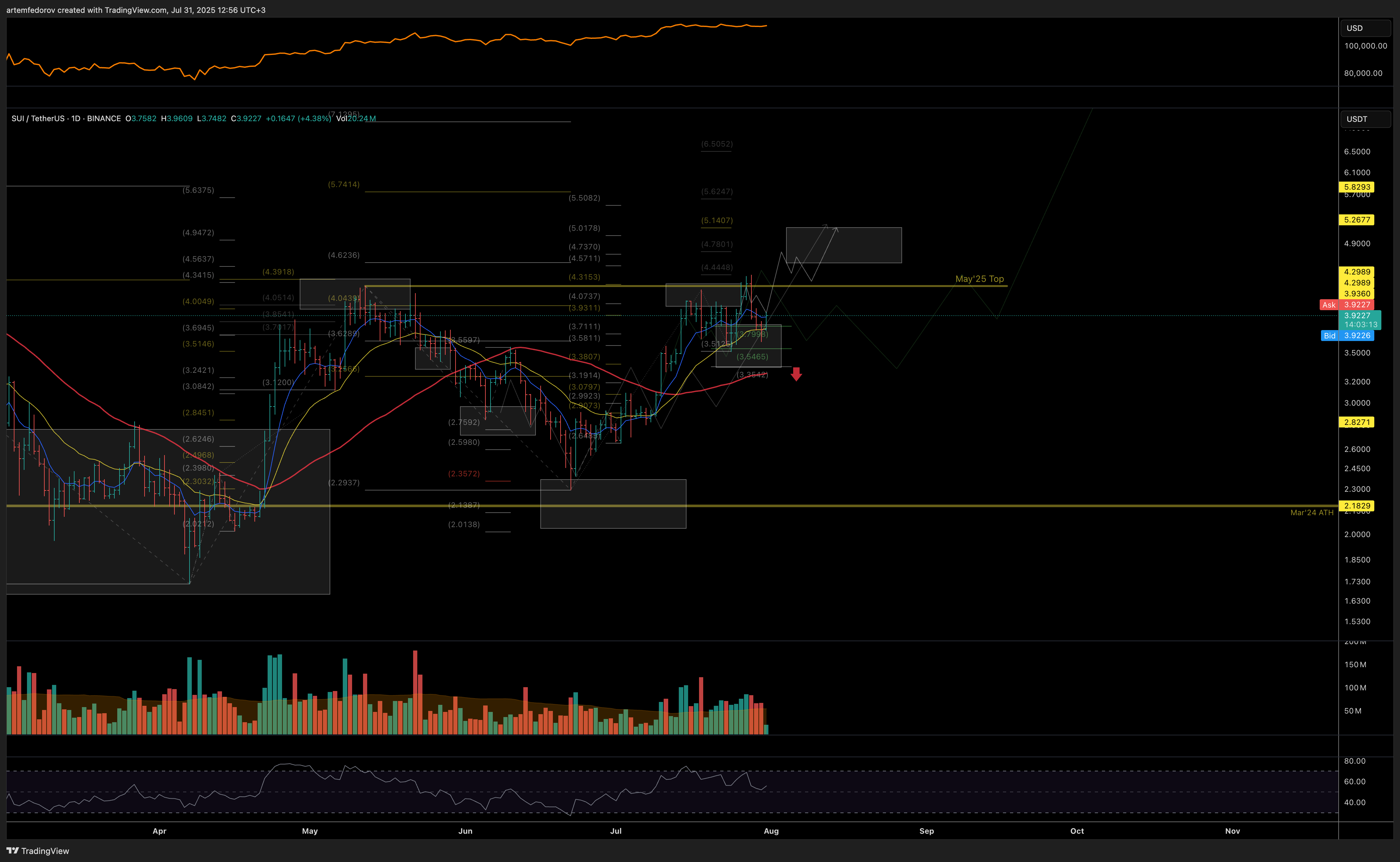 BINANCE:SUIUSDT Chart Image by artemfedorov