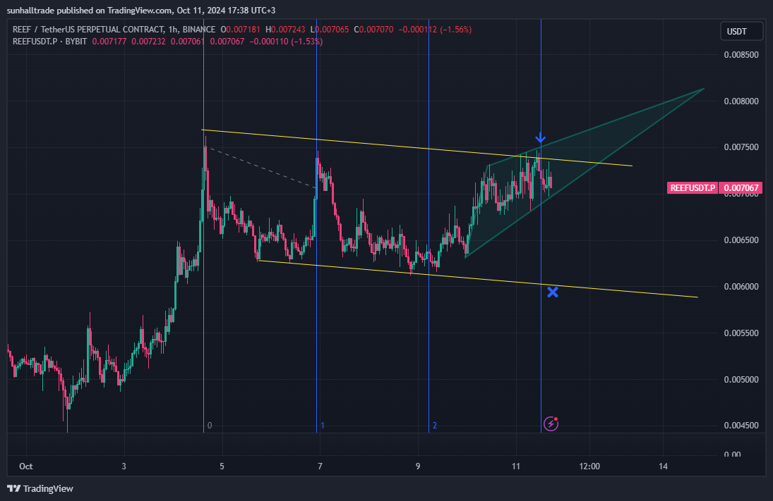 BINANCE:REEFUSDT.P Chart Image by sunhalltrade