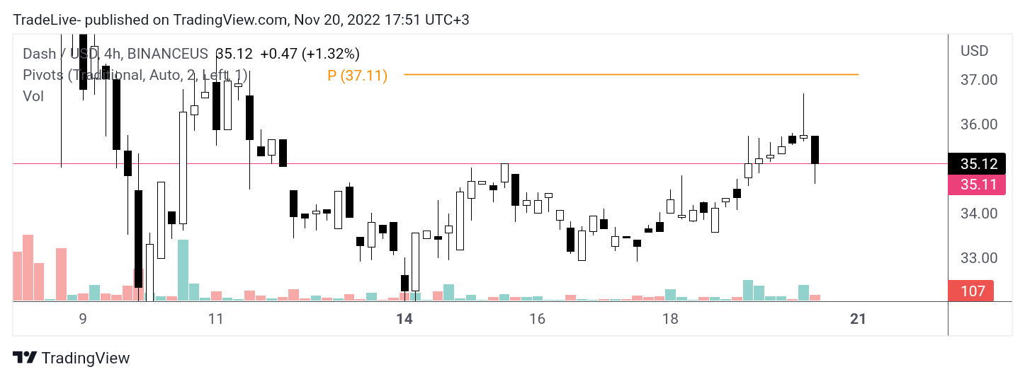 BINANCEUS:DASHUSD Chart Image by TradeLive-