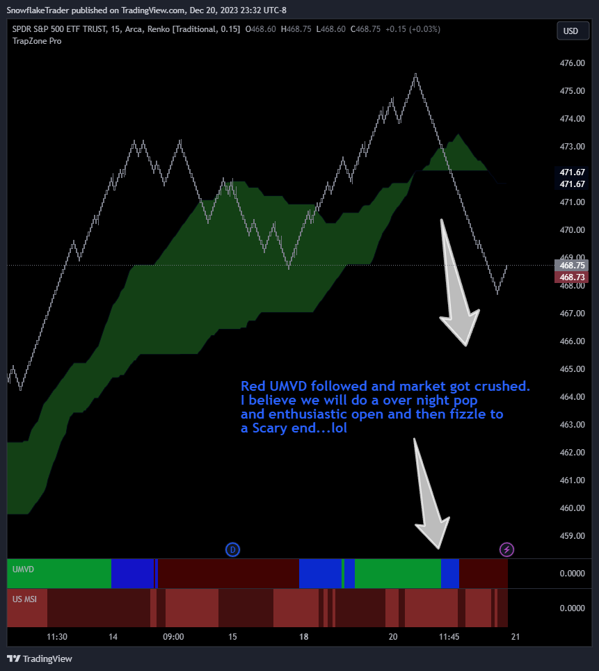 AMEX:SPY Chart Image by SnowflakeTrader
