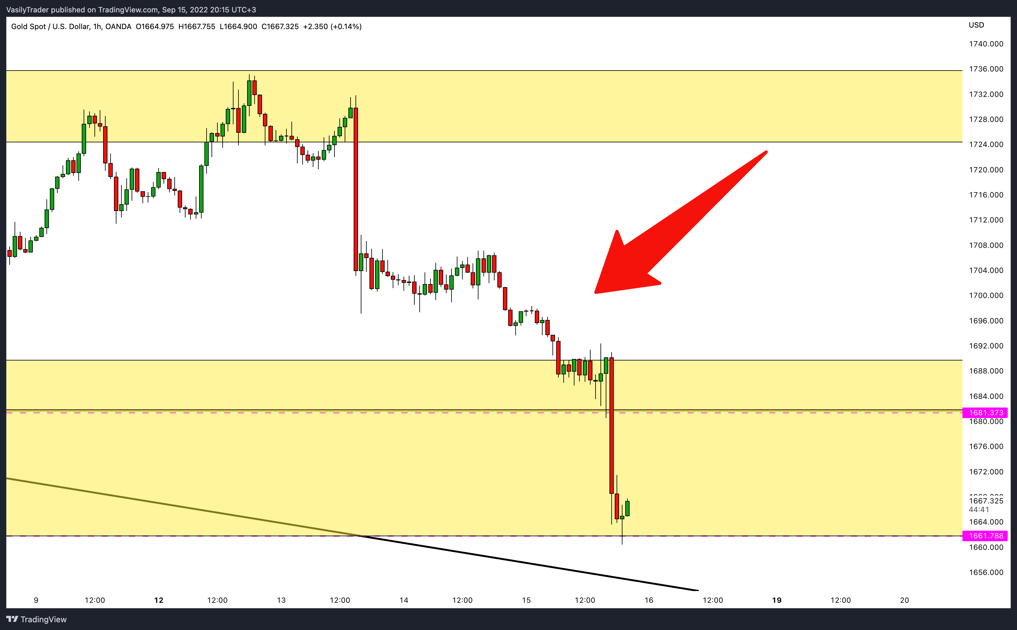 OANDA:XAUUSD Chart Image by VasilyTrader
