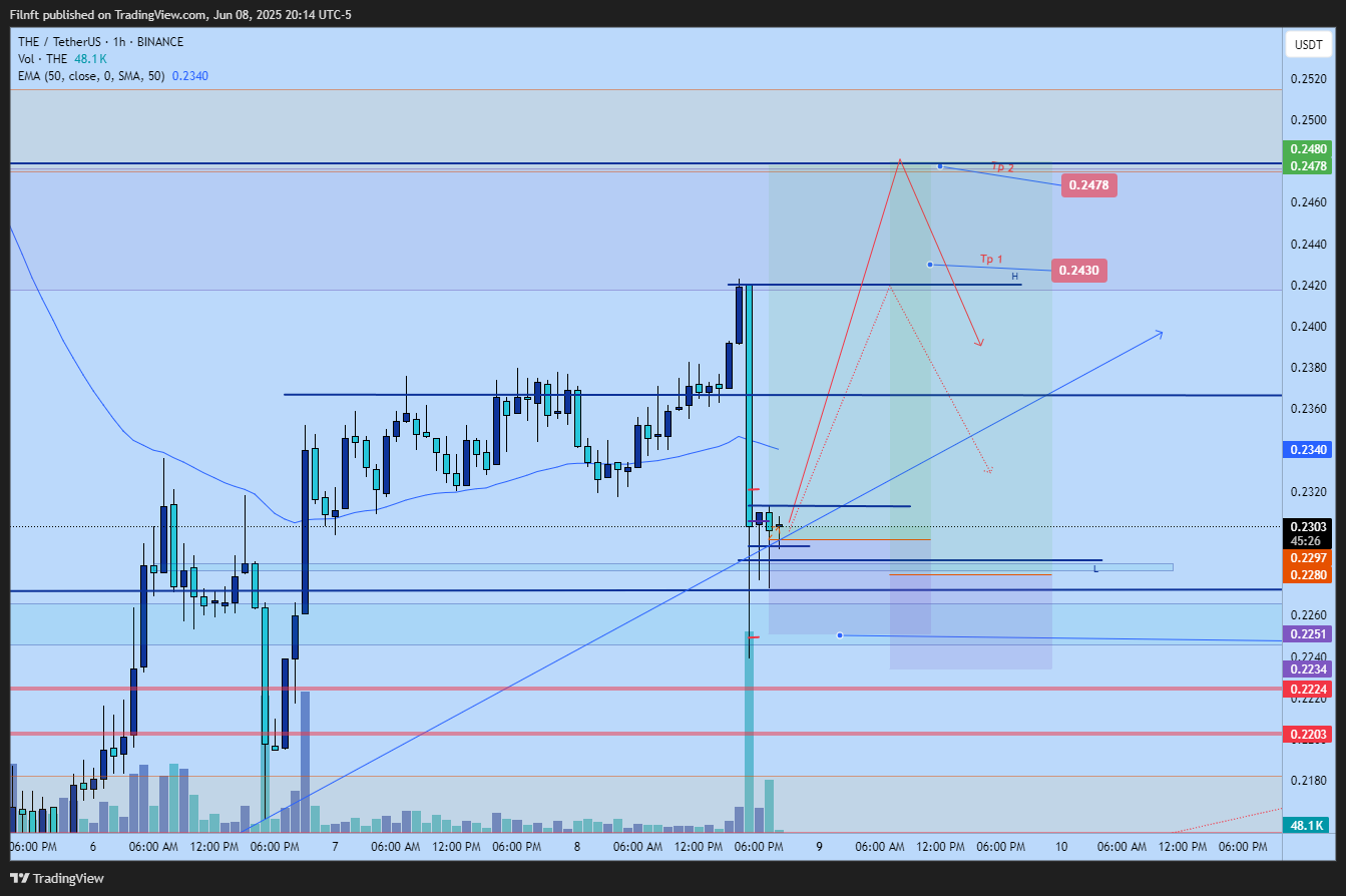 BINANCE:THEUSDT Chart Image by Filnft