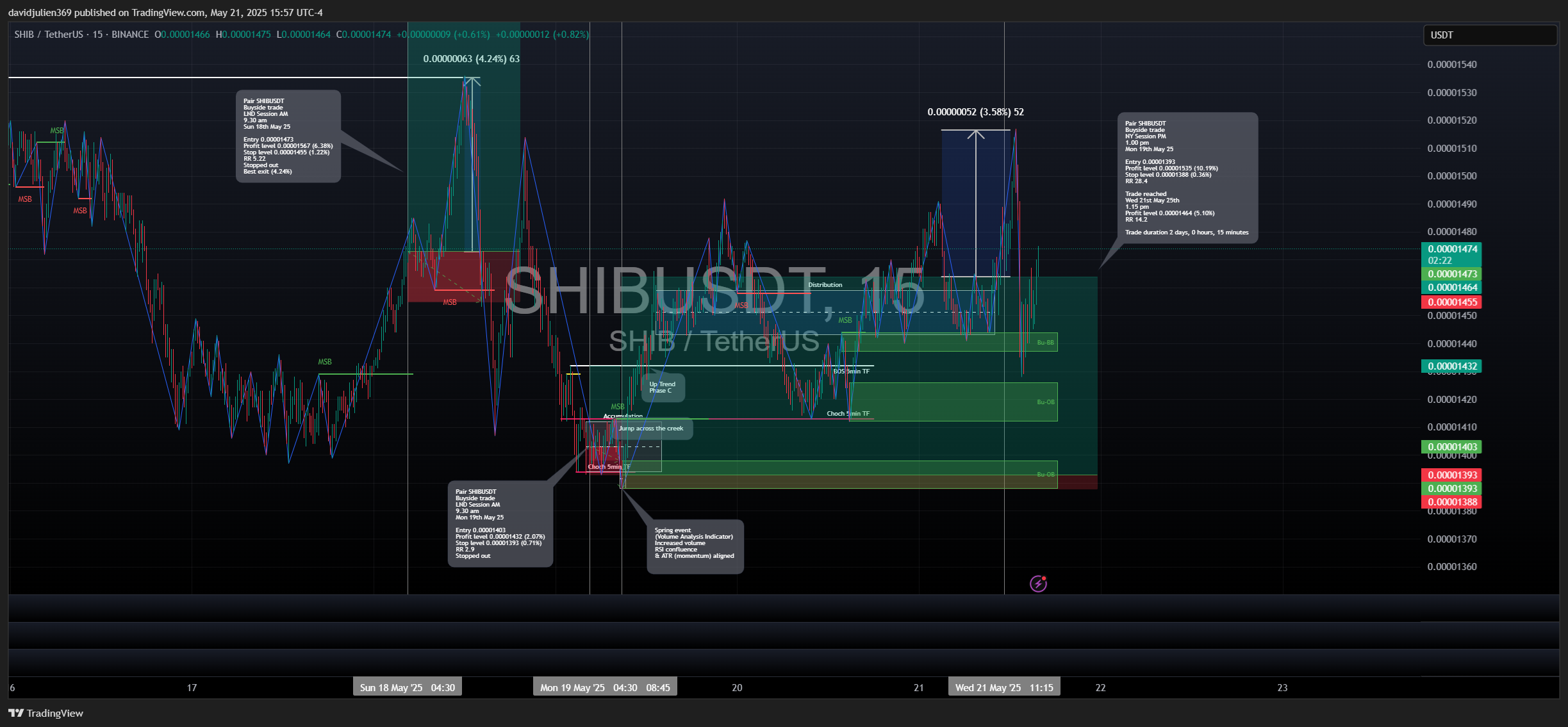 BINANCE:SHIBUSDT Chart Image by davidjulien369