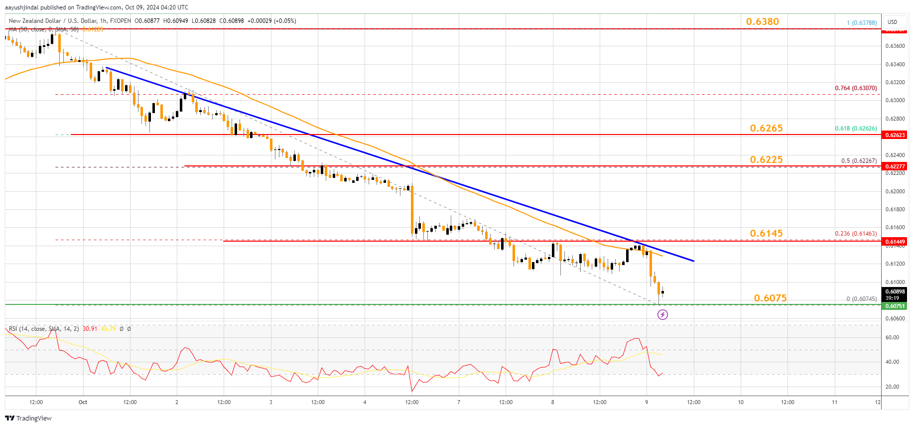 FXOPEN:NZDUSD Chart Image by aayushjindal