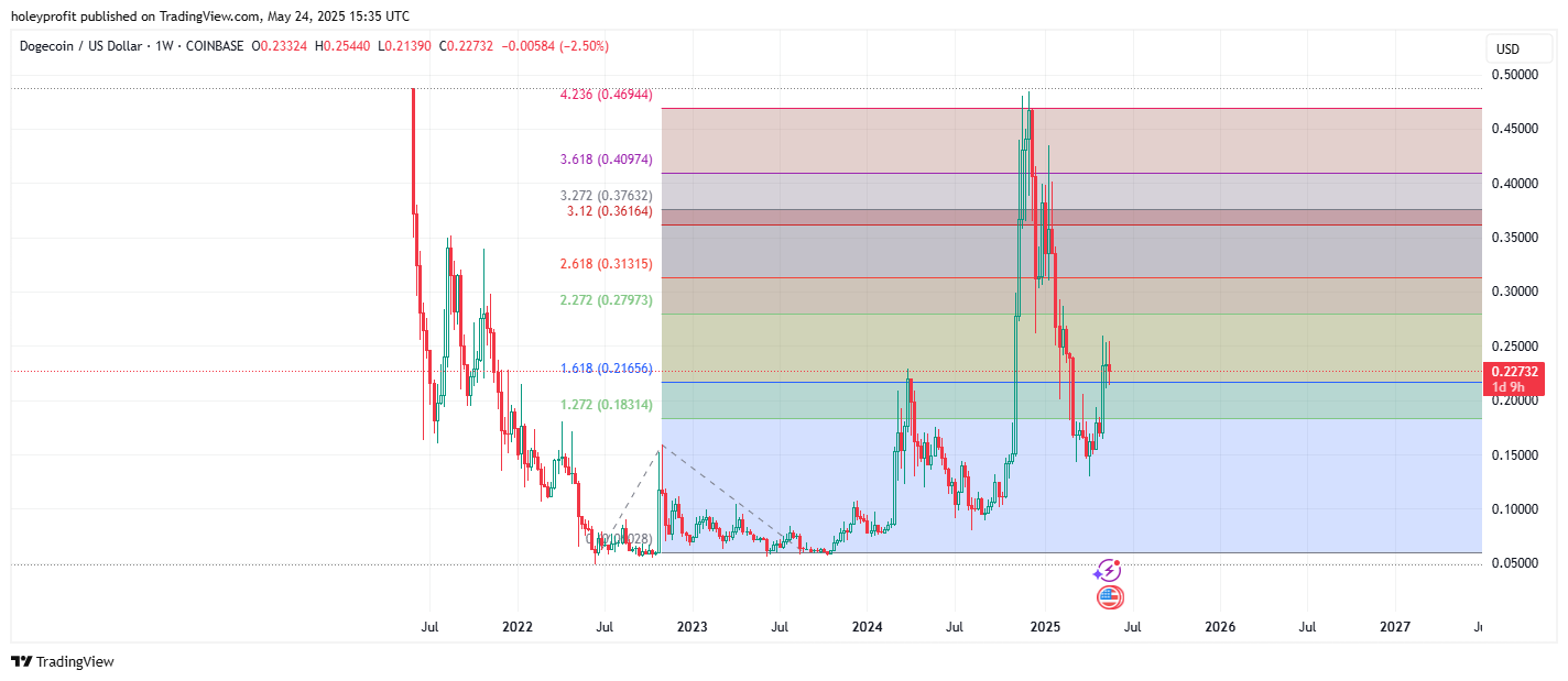 COINBASE:DOGEUSD Chart Image by holeyprofit