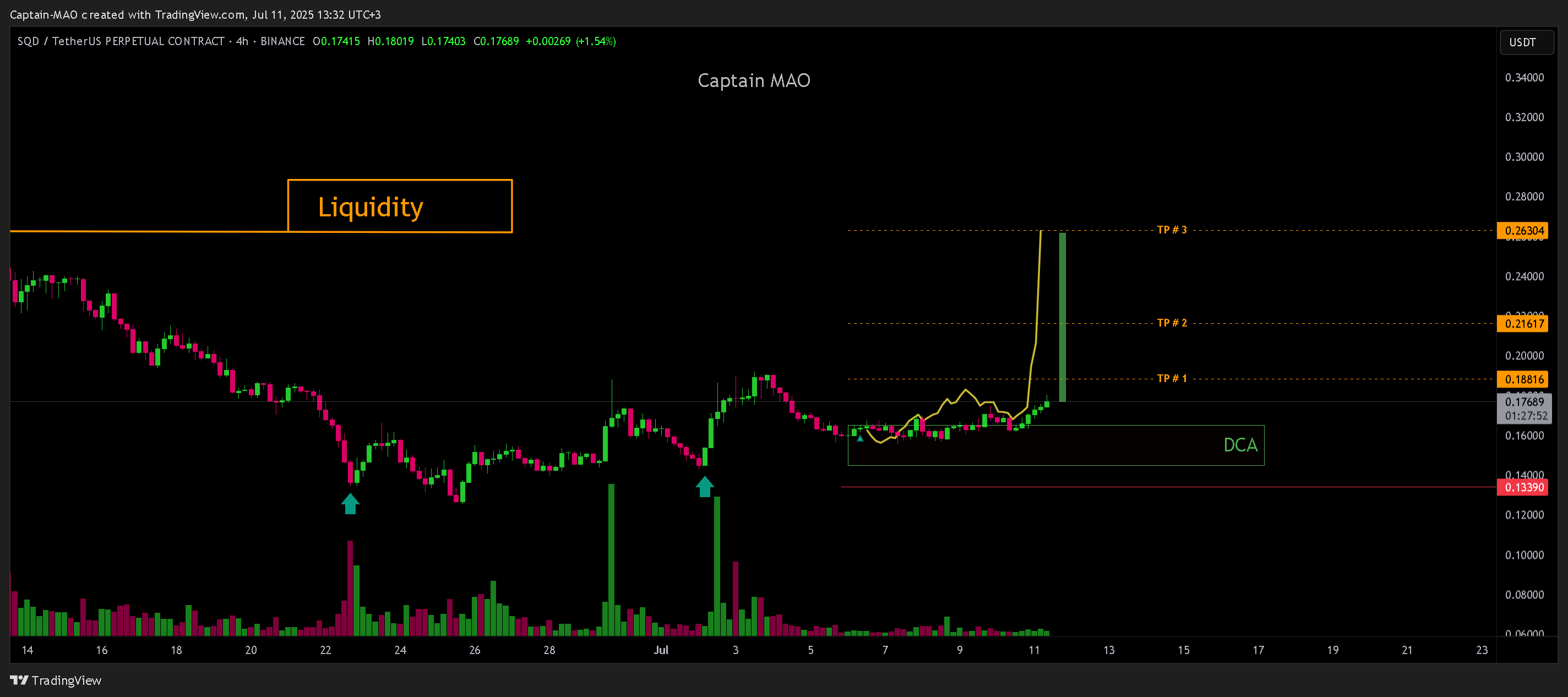 BINANCE:SQDUSDT.P Chart Image by Captain-MAO