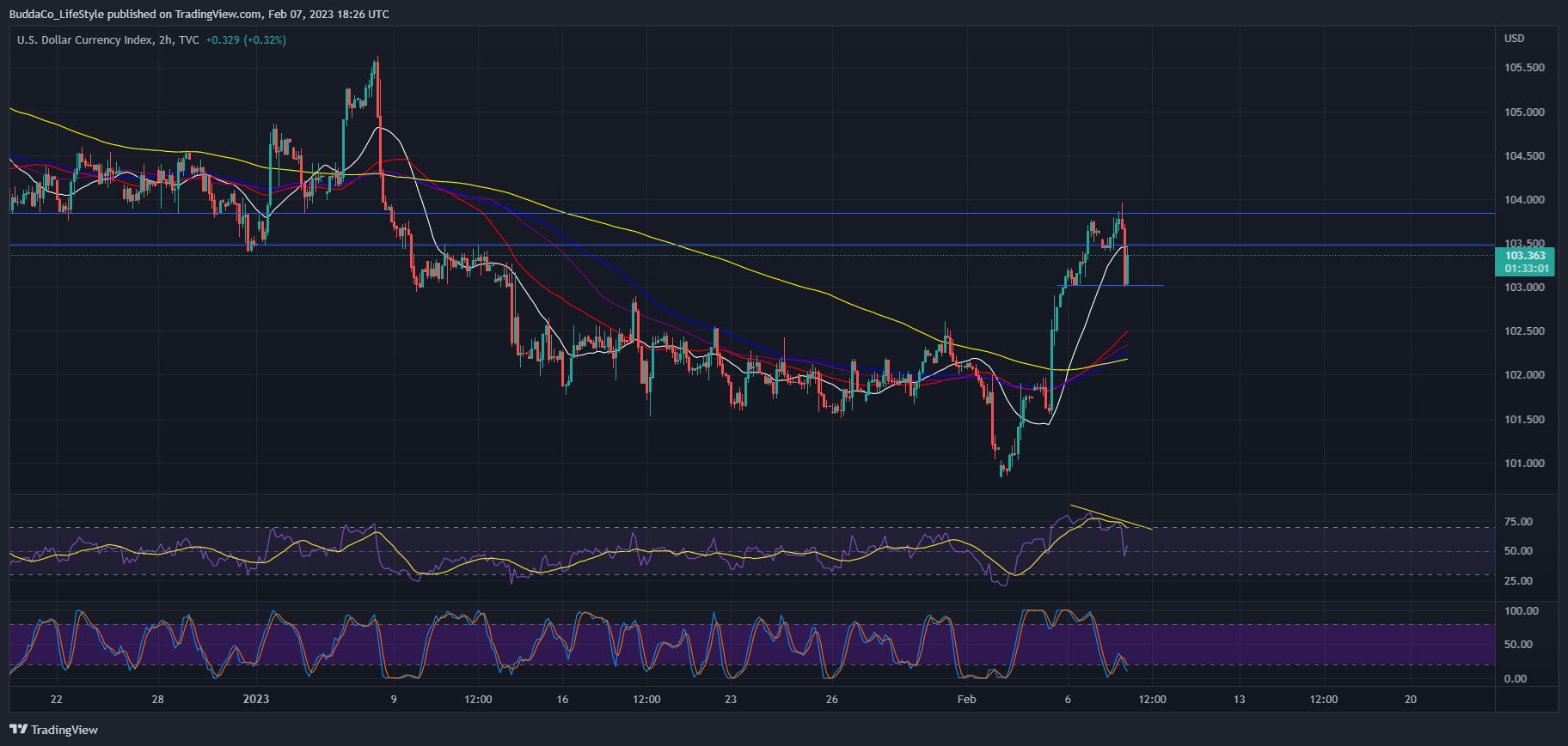 TVC:DXY Chart Image by BuddaCo_LifeStyle