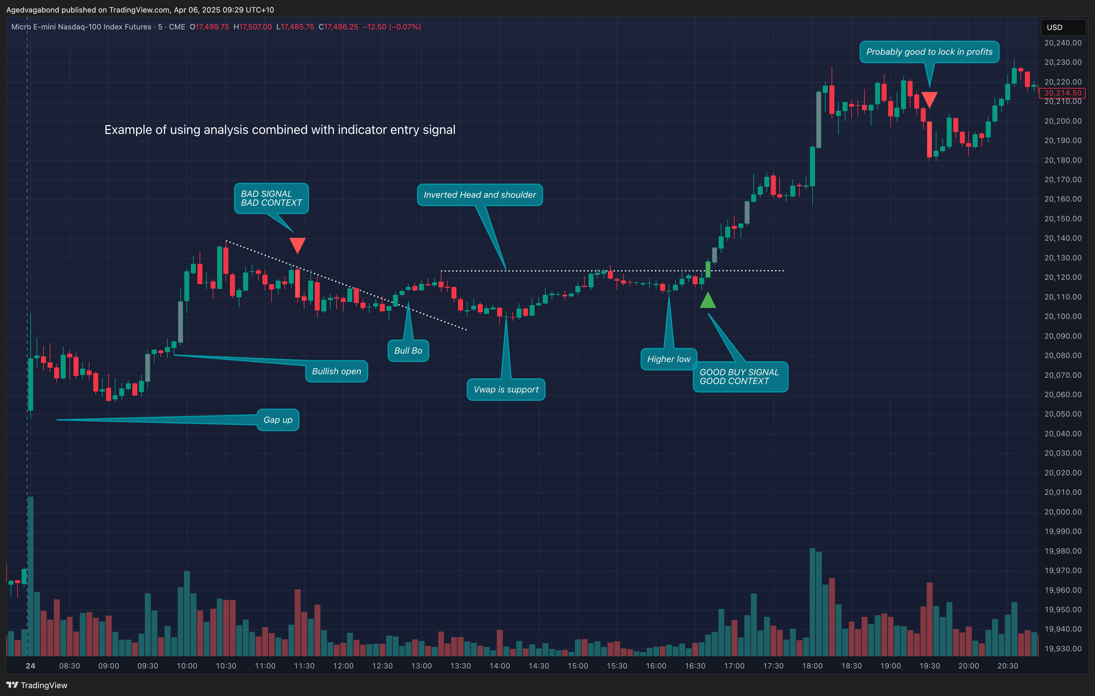 CME_MINI:MNQ1! Chart Image by Agedvagabond