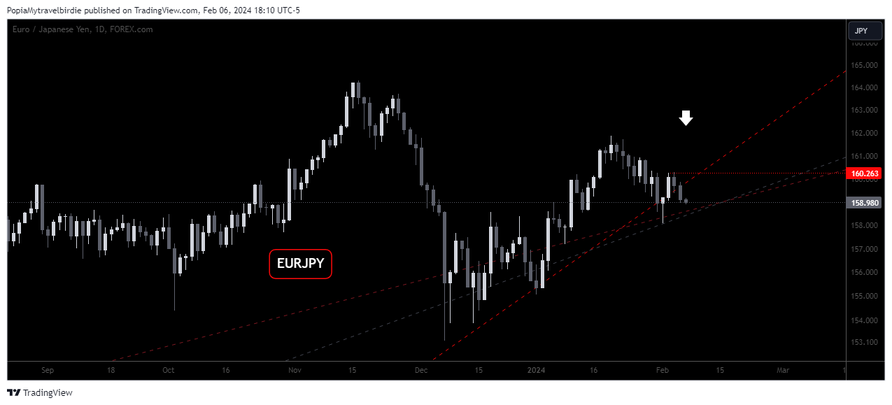 FOREXCOM:EURJPY Chart Image by PopiaMytravelbirdie