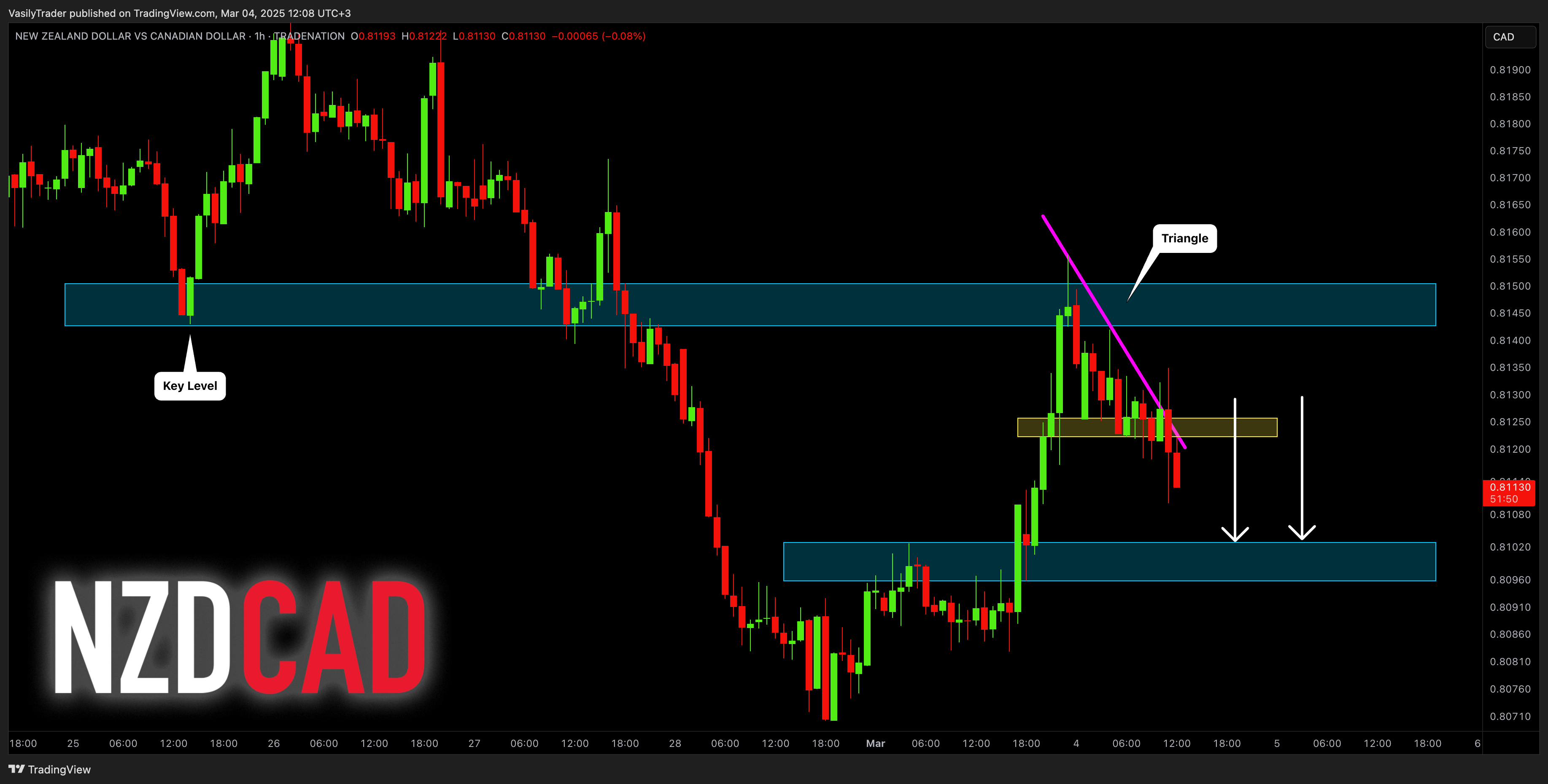 TRADENATION:NZDCAD Chart Image by VasilyTrader