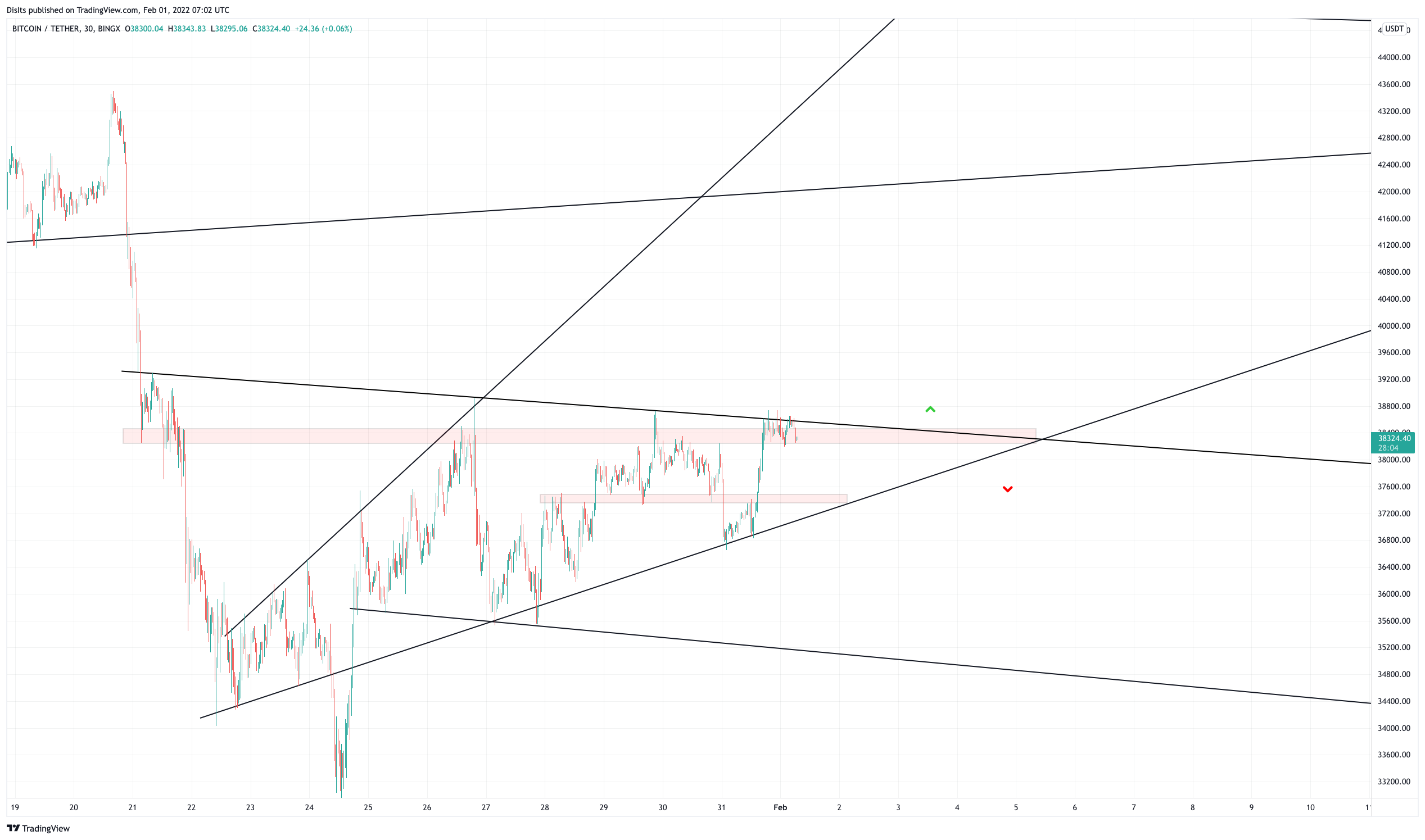 BINGX:BTCUSDT Chart Image by DisIts