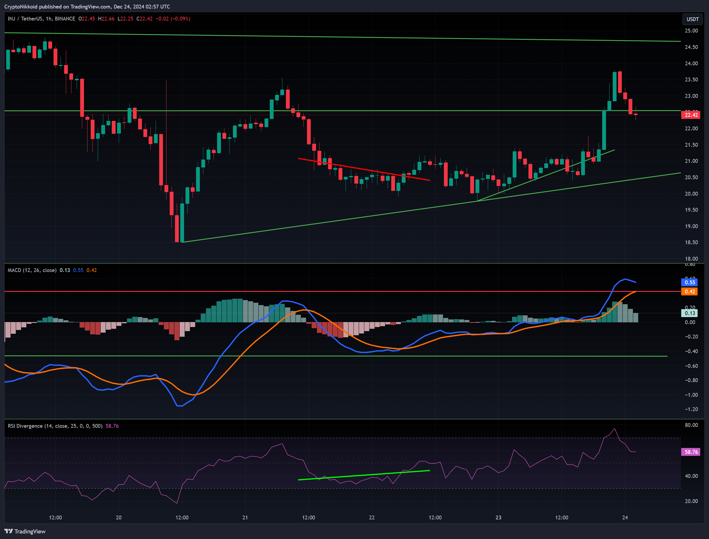 BINANCE:INJUSDT Chart Image by CryptoNikkoid