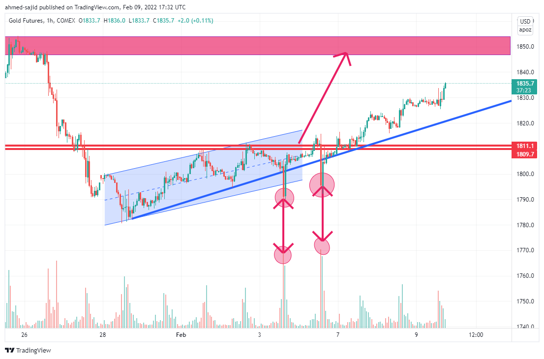COMEX:GC1! Chart Image by ahmed-sajid