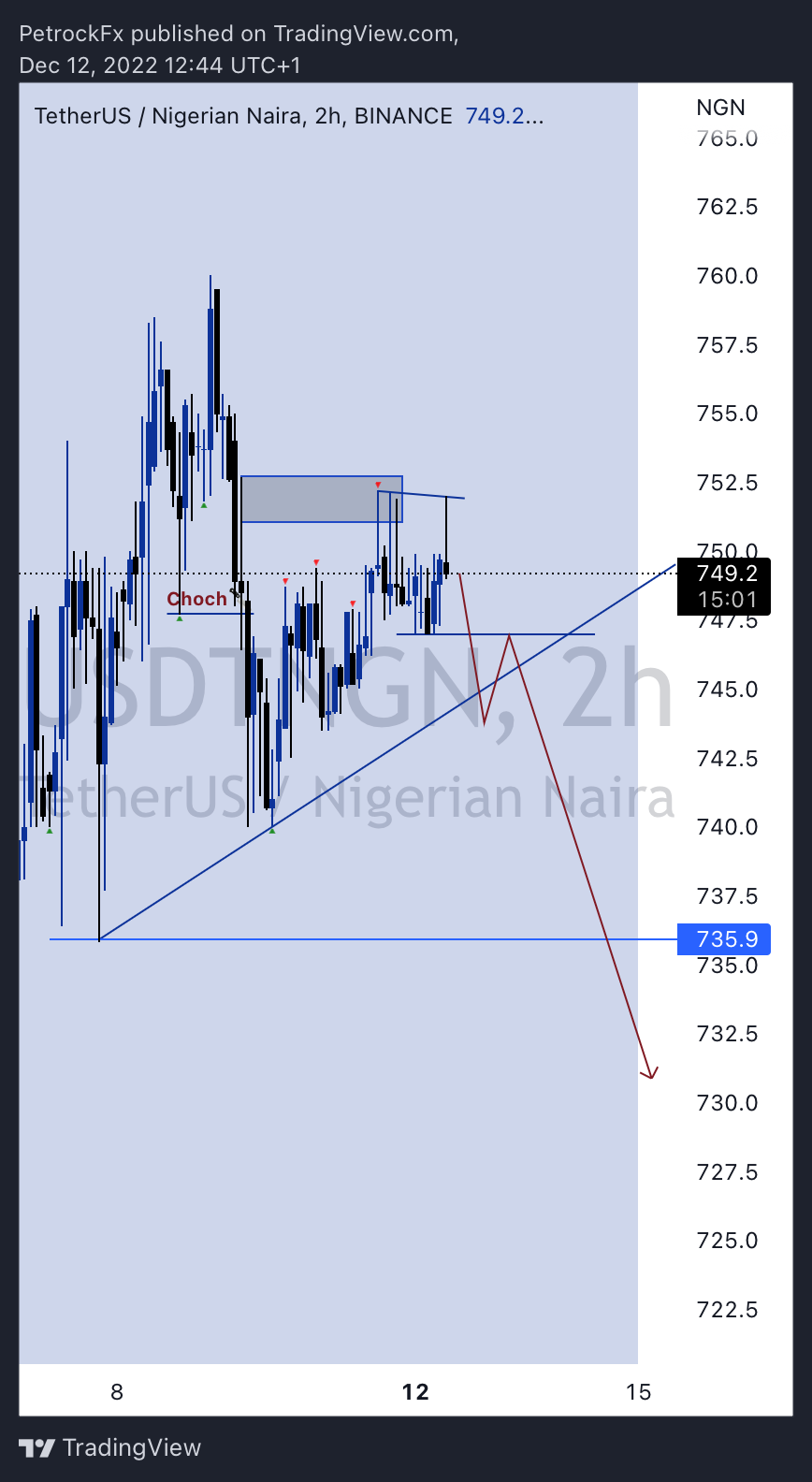 BINANCE:USDTNGN Chart Image by UnknownUnicorn41518471