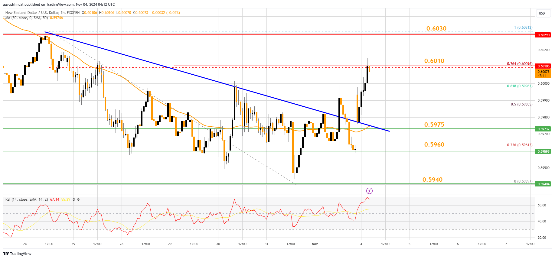 FXOPEN:NZDUSD Chart Image by aayushjindal