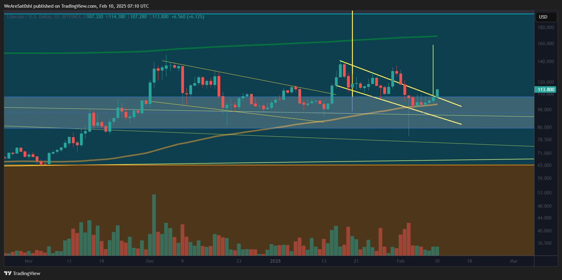 BITFINEX:LTCUSD Chart Image by WeAreSat0shi