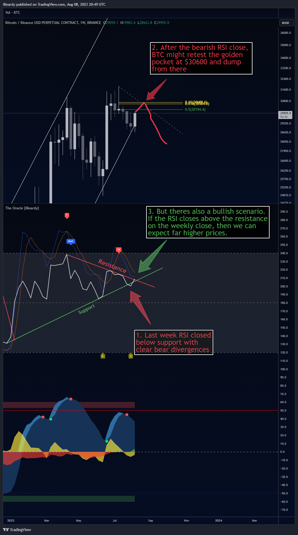 BINANCE:BTCBUSD.P Chart Image by iBeardy