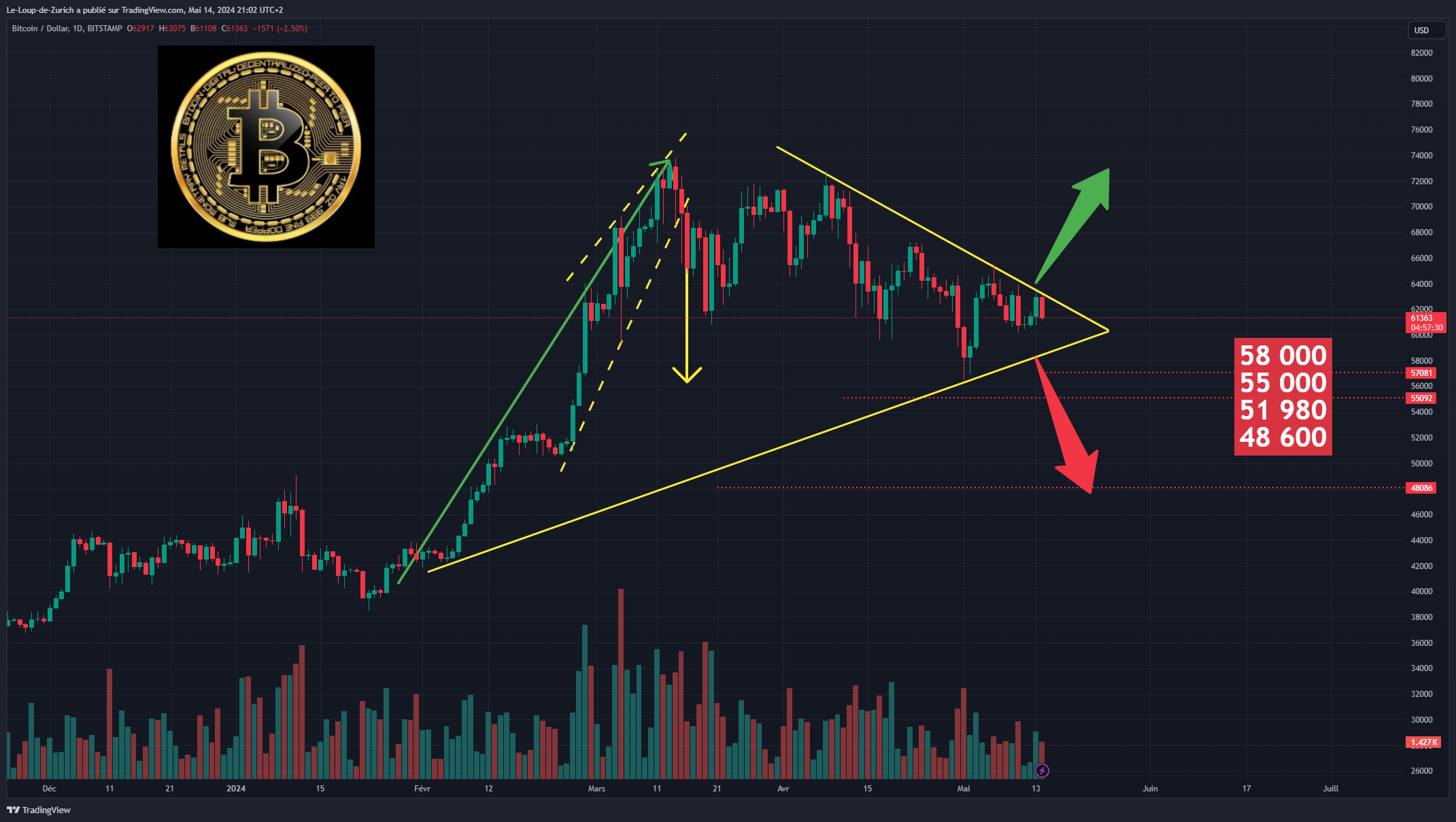 BITSTAMP:BTCUSD Chart Image by Le-Loup-de-Zurich