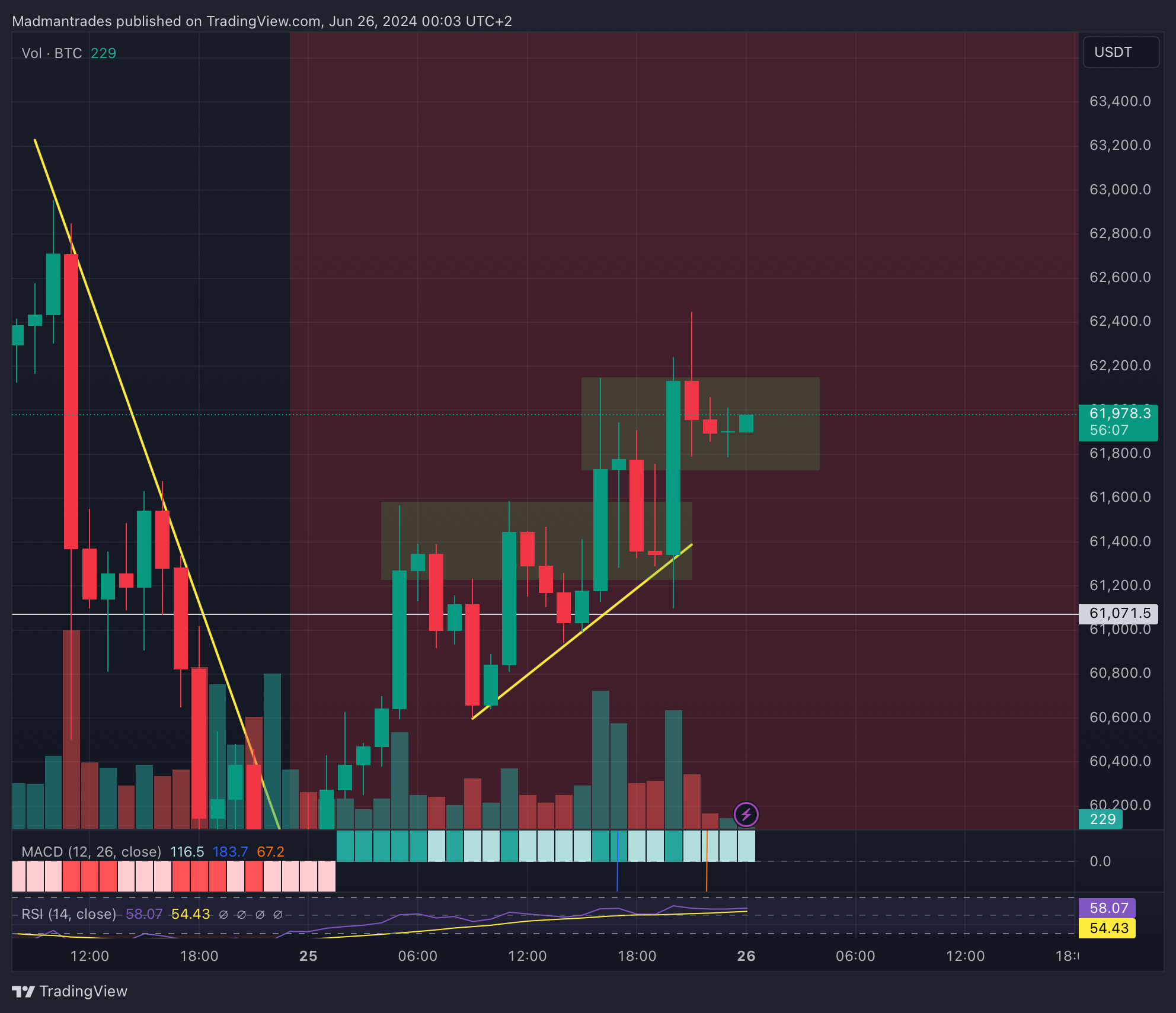 BINANCE:BTCUSDT.P Chart Image by Madmantrades