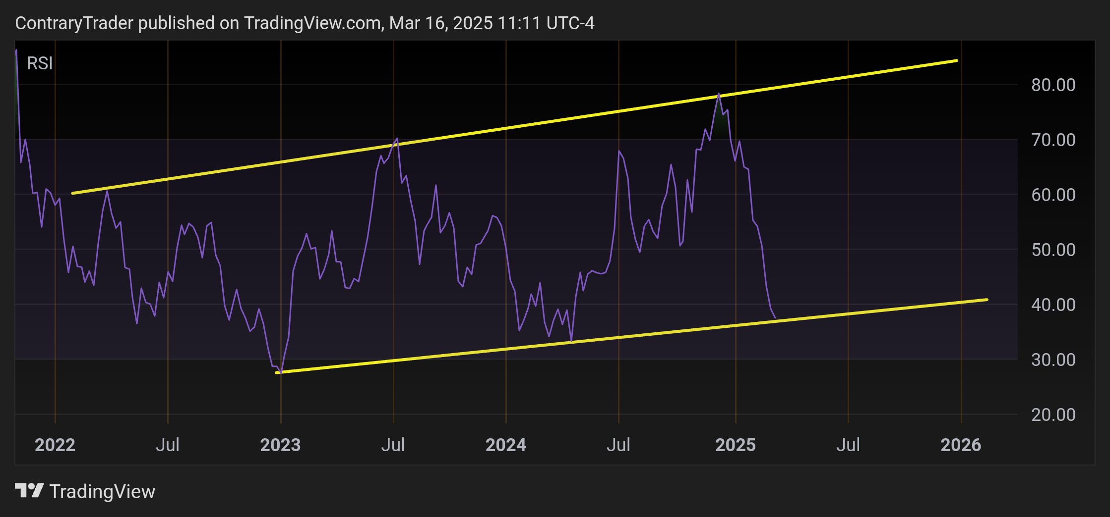 BATS:TSLA Chart Image by ContraryTrader