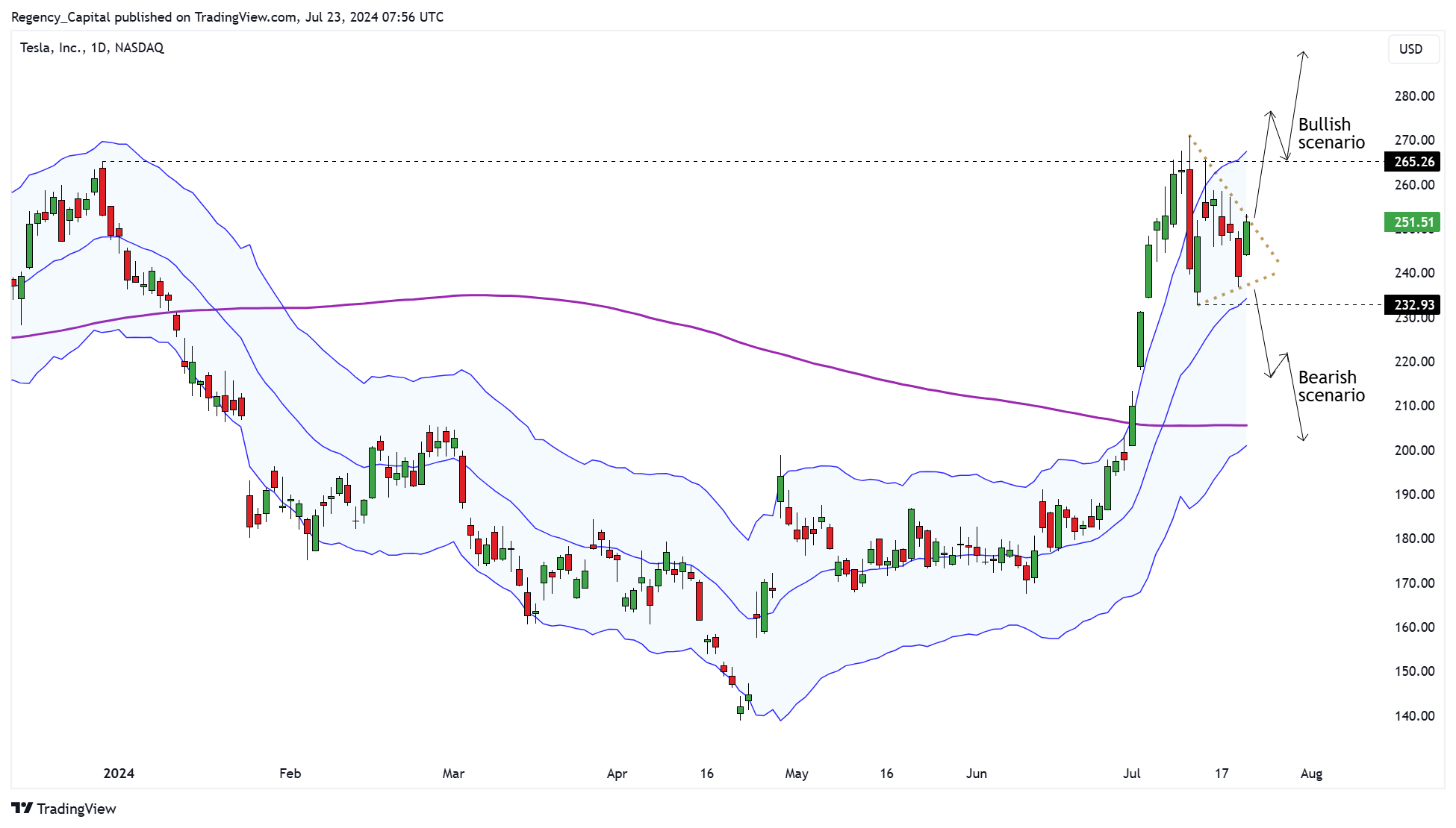 BATS:TSLA Chart Image by Regency_Capital