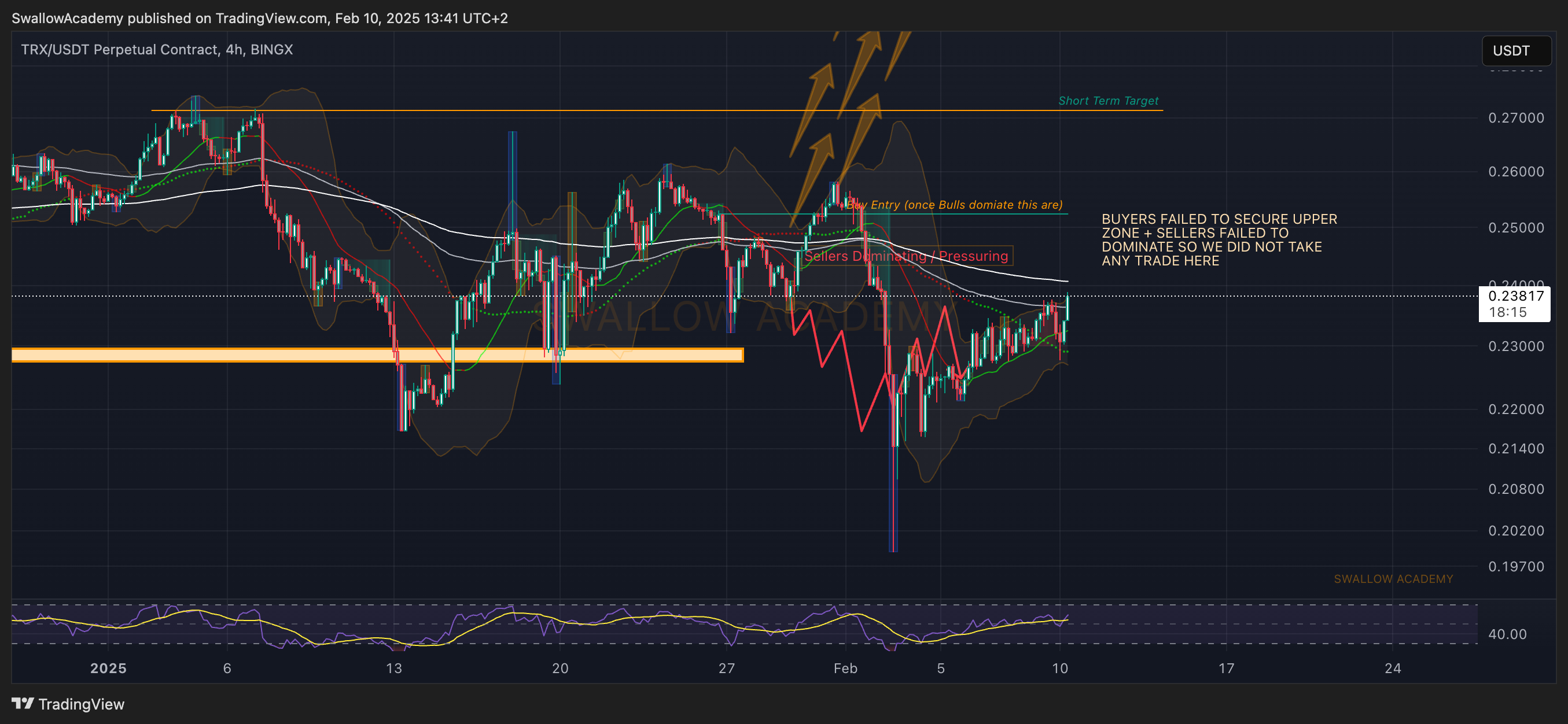 BINGX:TRXUSDT.P Chart Image by SwallowAcademy