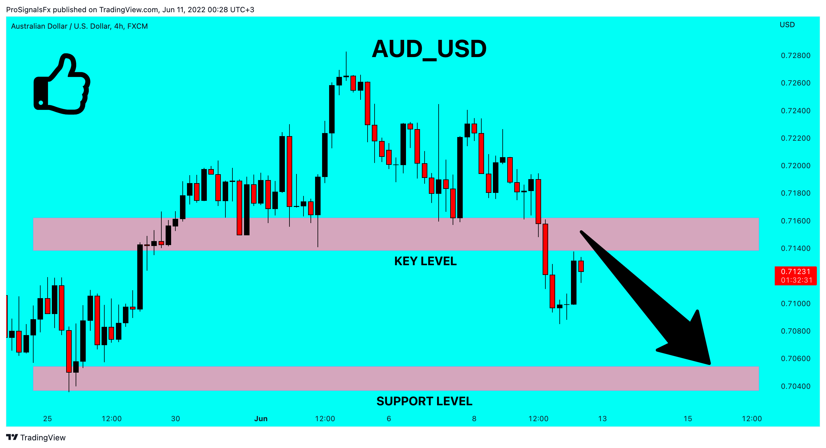 FX:AUDUSD Chart Image by ProSignalsFx
