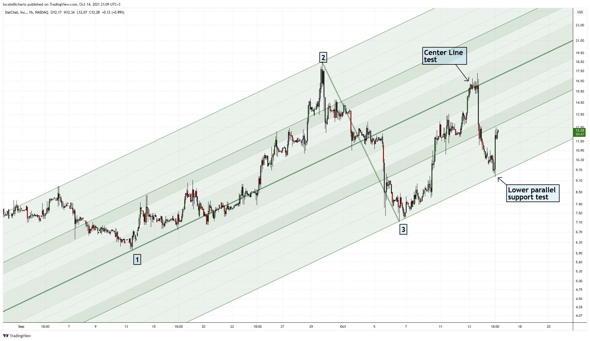 NASDAQ:DATS Chart Image by locatellicharts