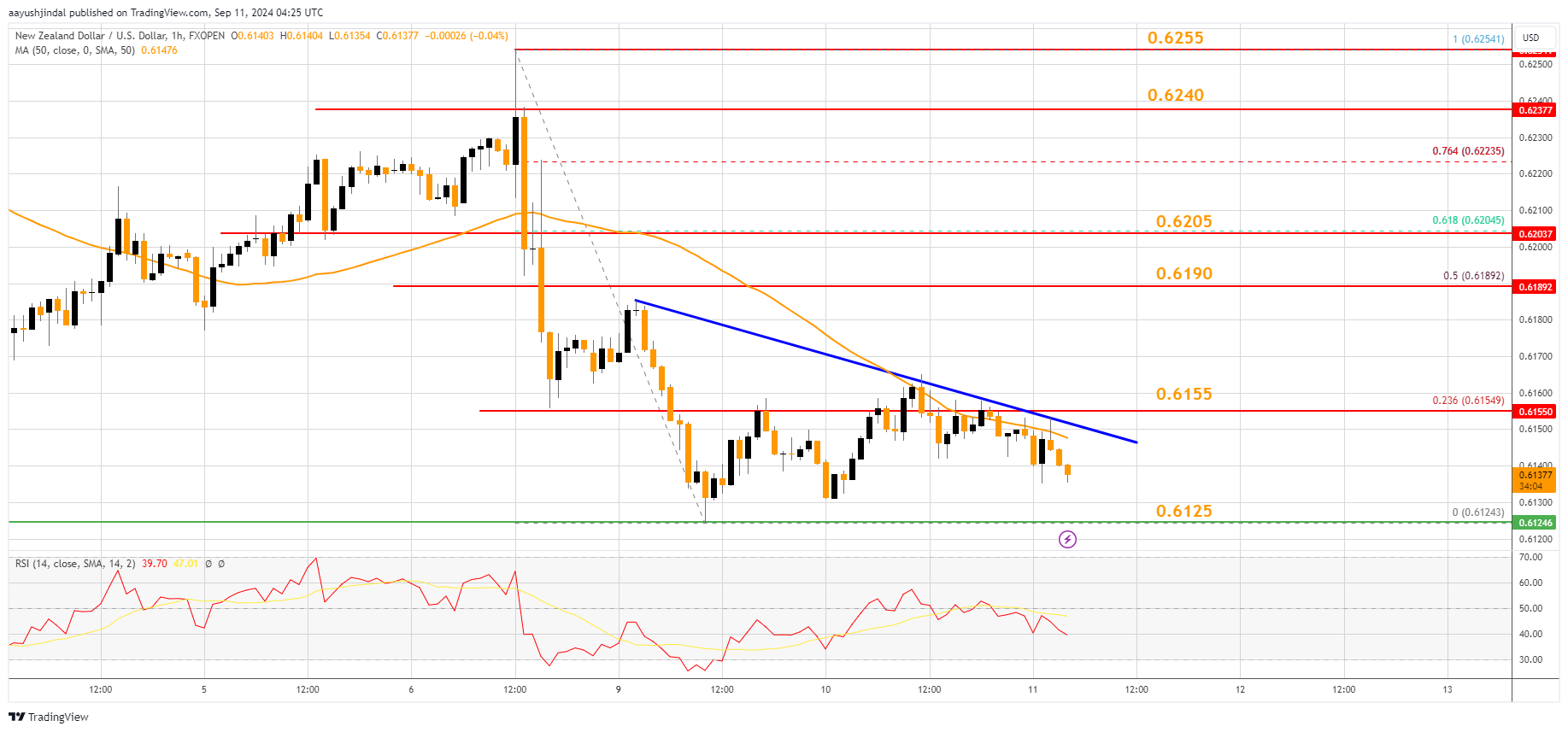 FXOPEN:NZDUSD Chart Image by aayushjindal