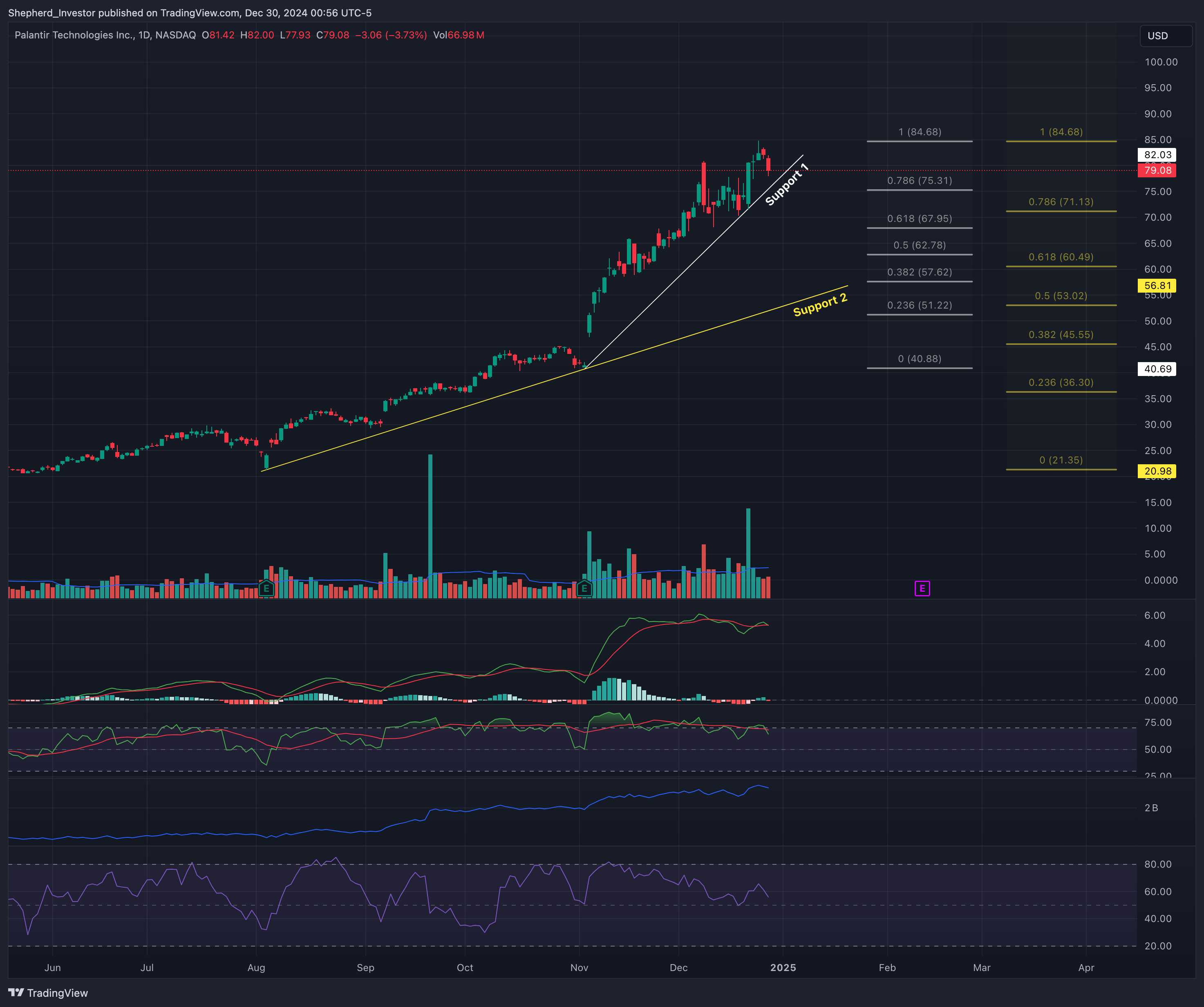 BATS:PLTR Chart Image by Shepherd_Investor